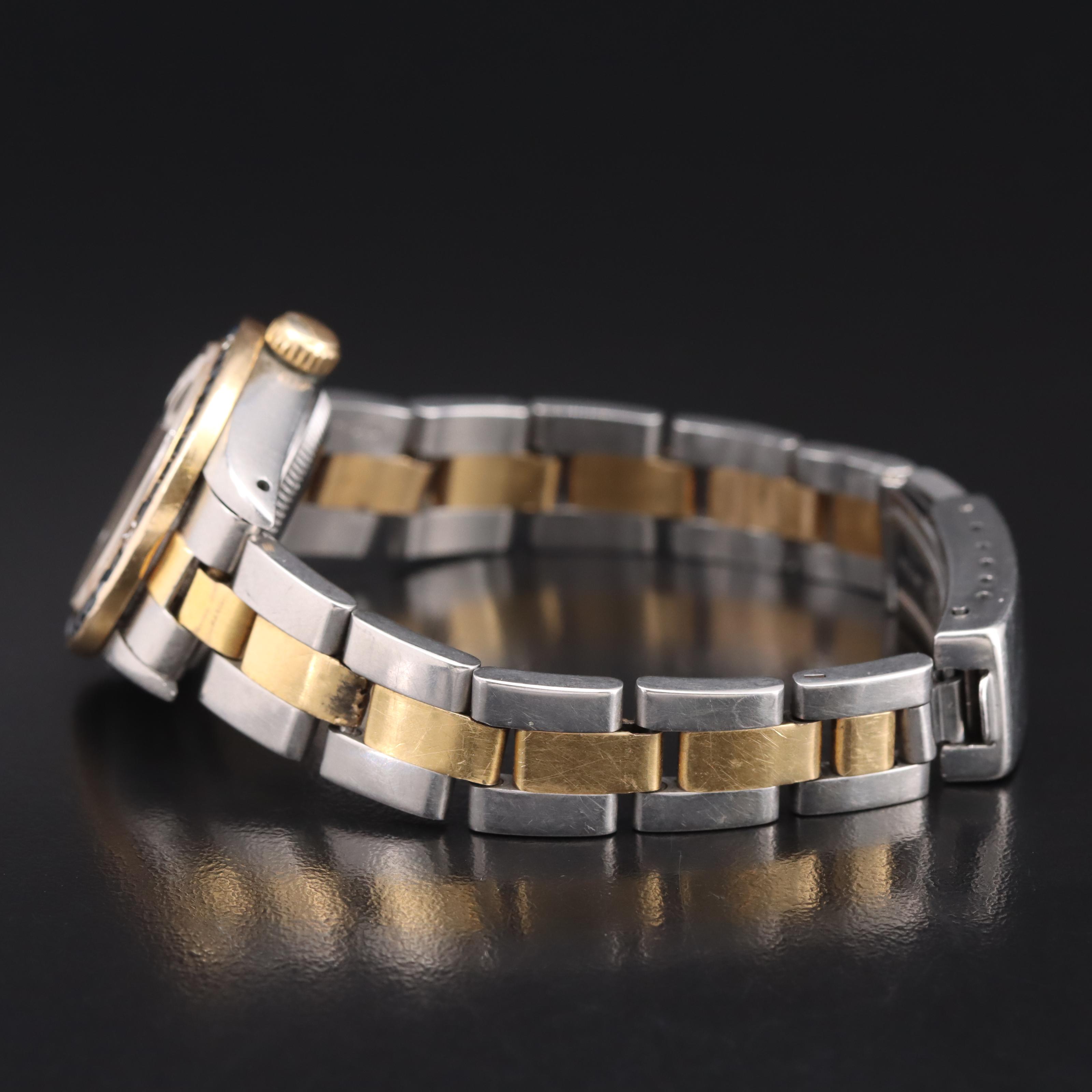 1989 Rolex Sapphire and Diamond Datejust Watch