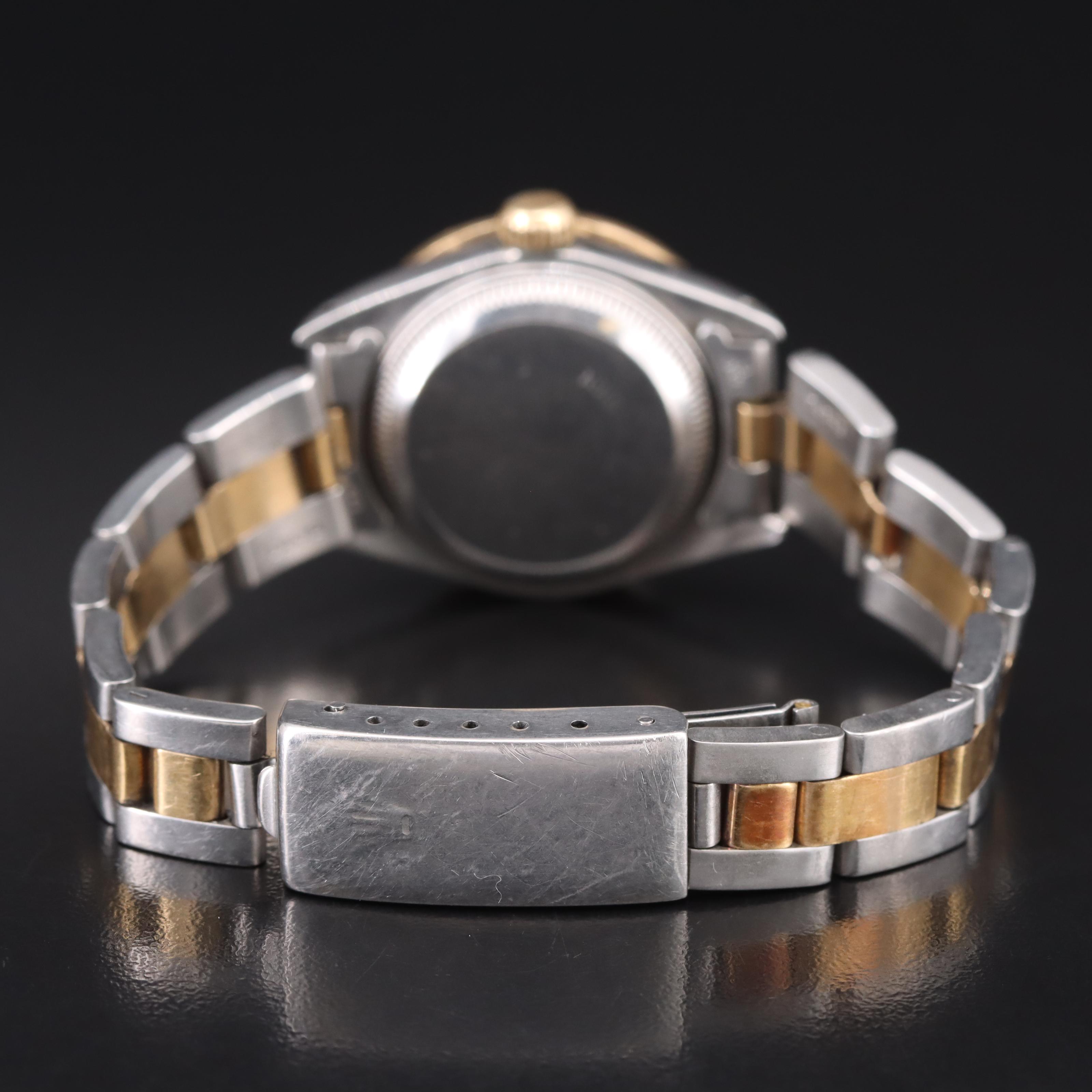 1989 Rolex Sapphire and Diamond Datejust Watch