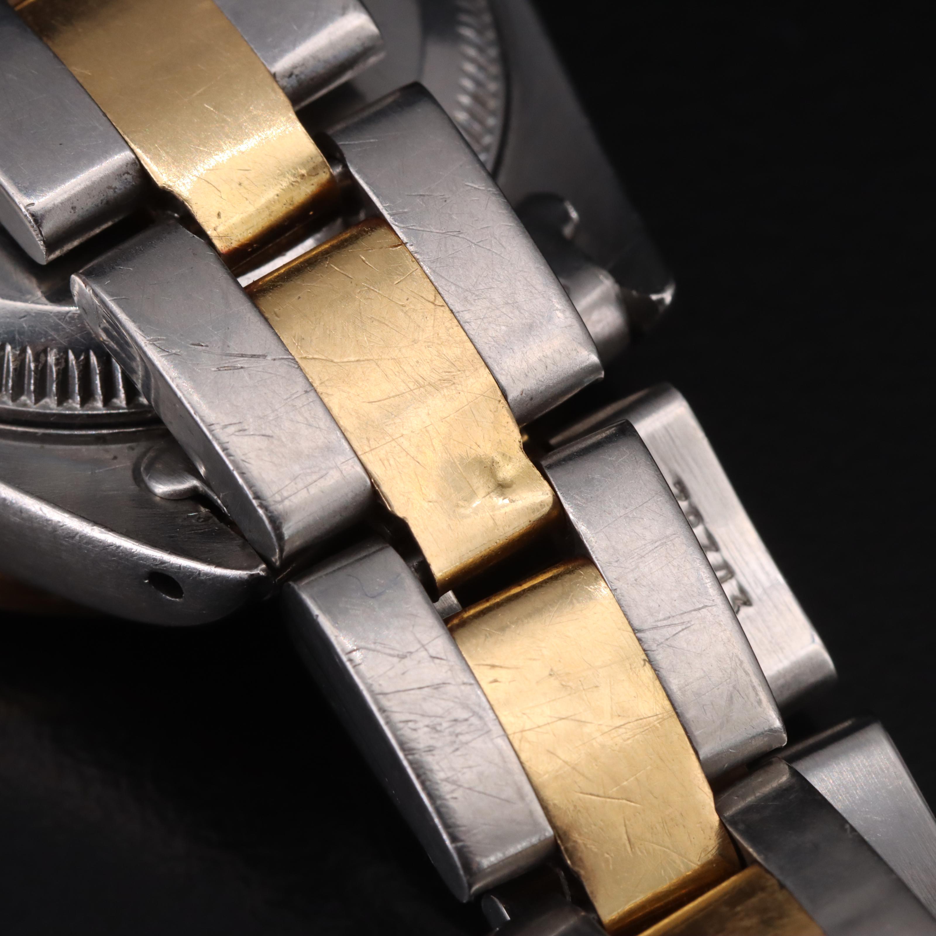 1989 Rolex Sapphire and Diamond Datejust Watch