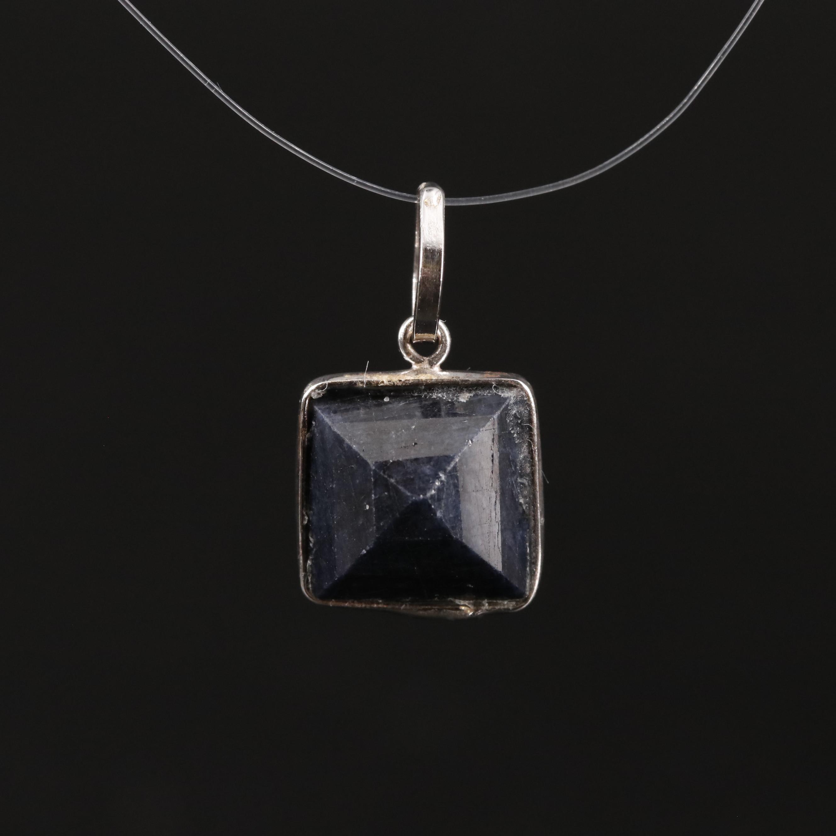 14K Filled Corundum Pendant