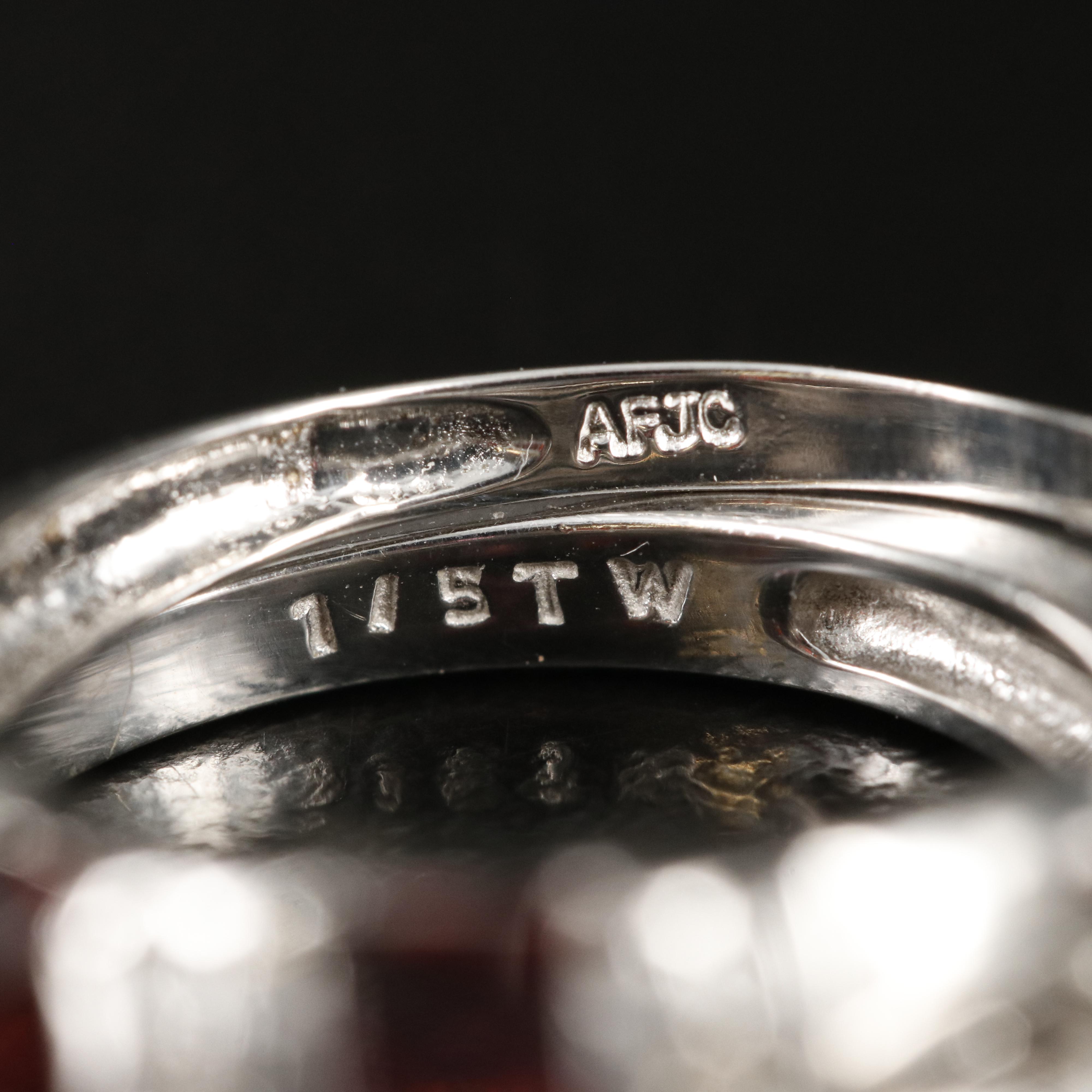 10K Rings Including Garnet and Diamond