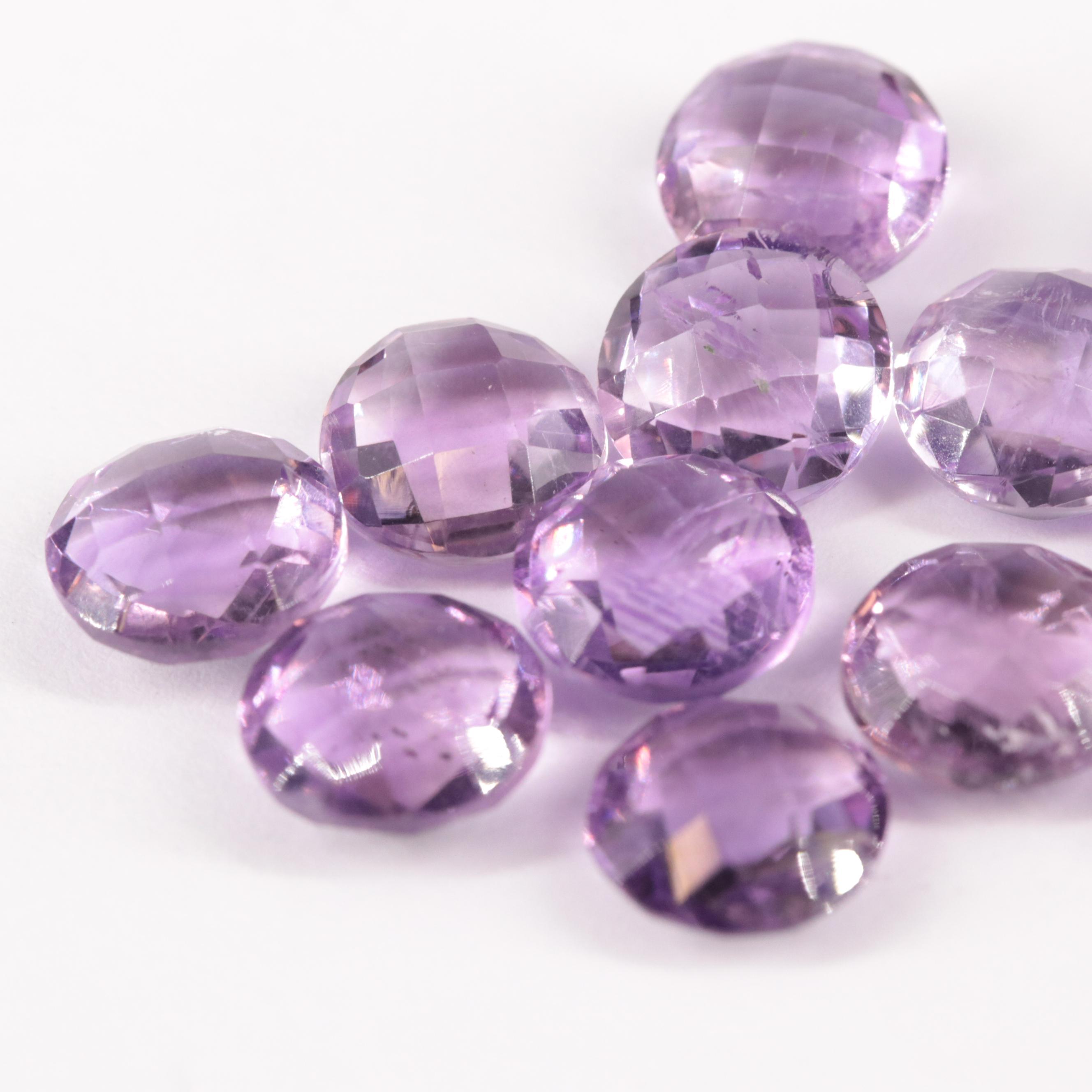 Loose 20.10 CTW Amethyst Lot