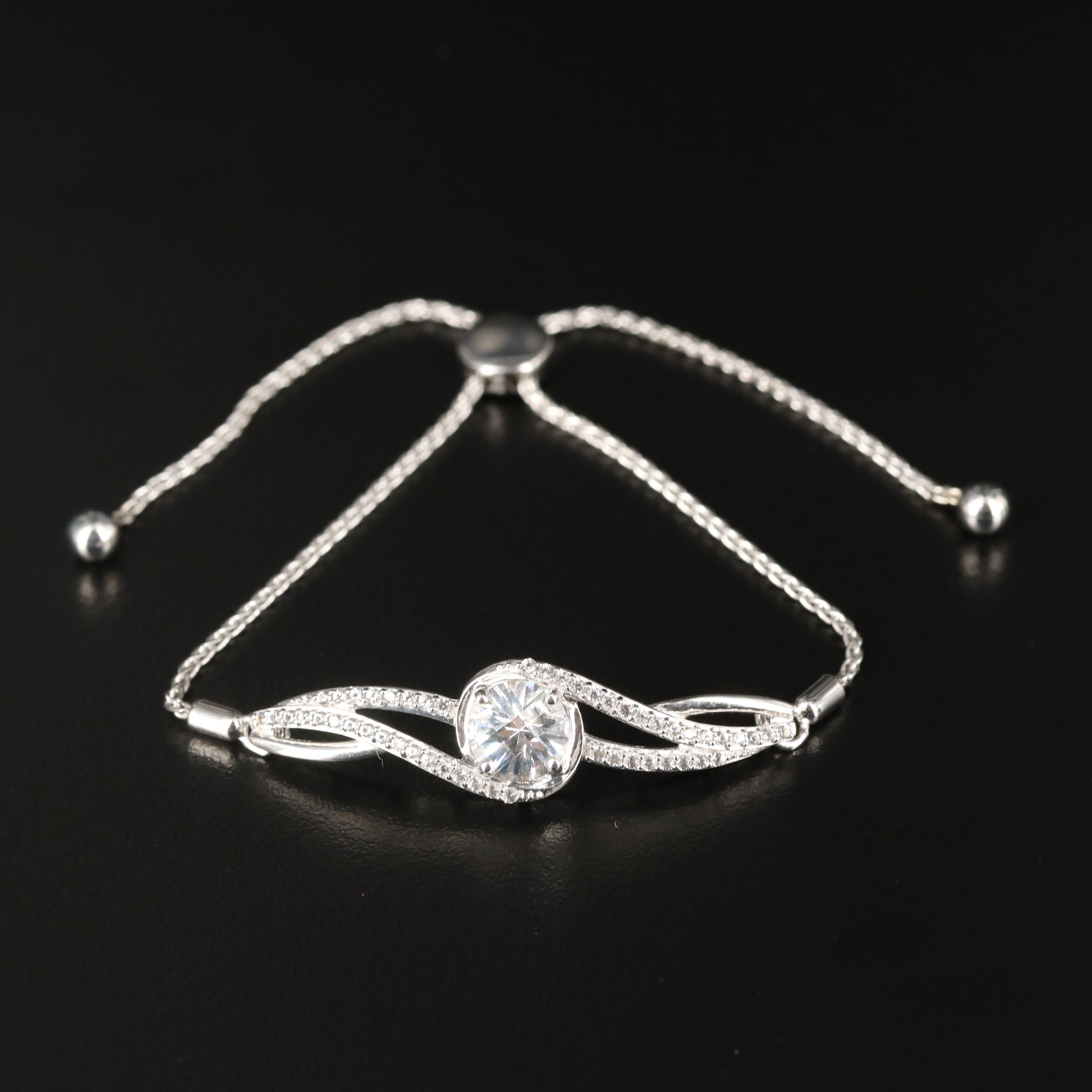 Sterling Sapphire Bolo Bracelets