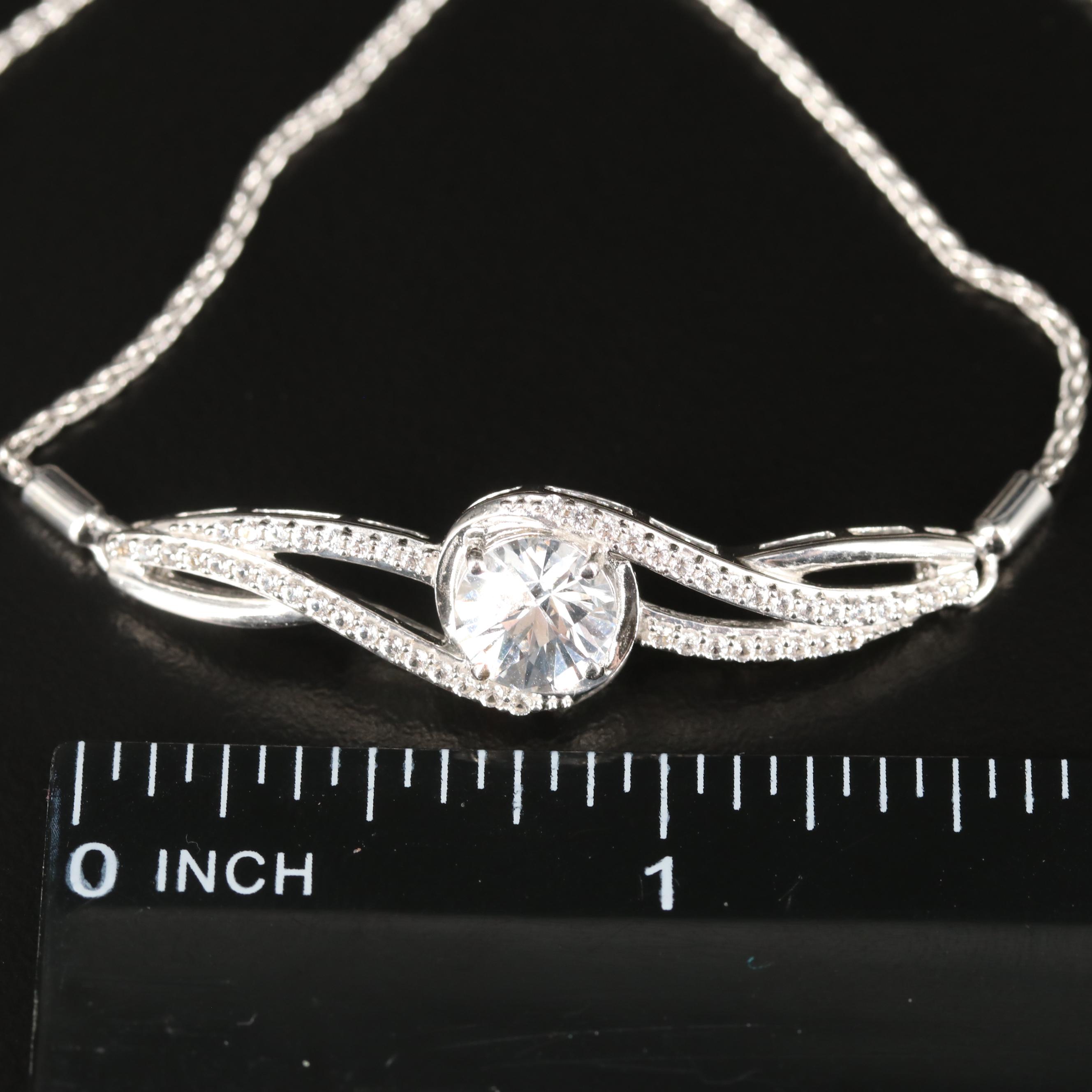 Sterling Sapphire Bolo Bracelets