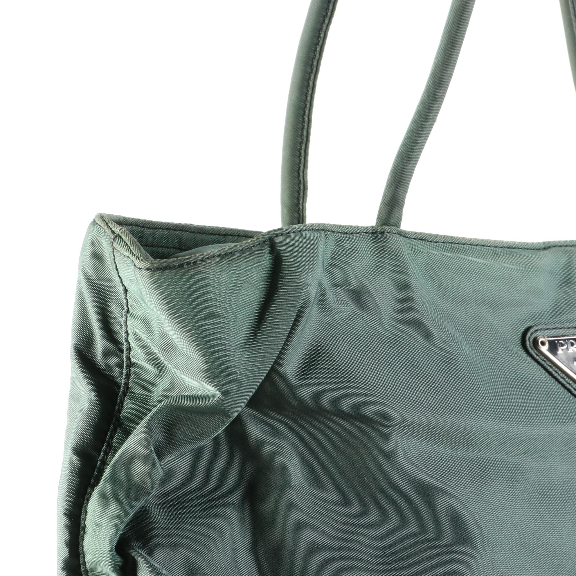 Prada Tessuto Top Handle Tote in Nylon