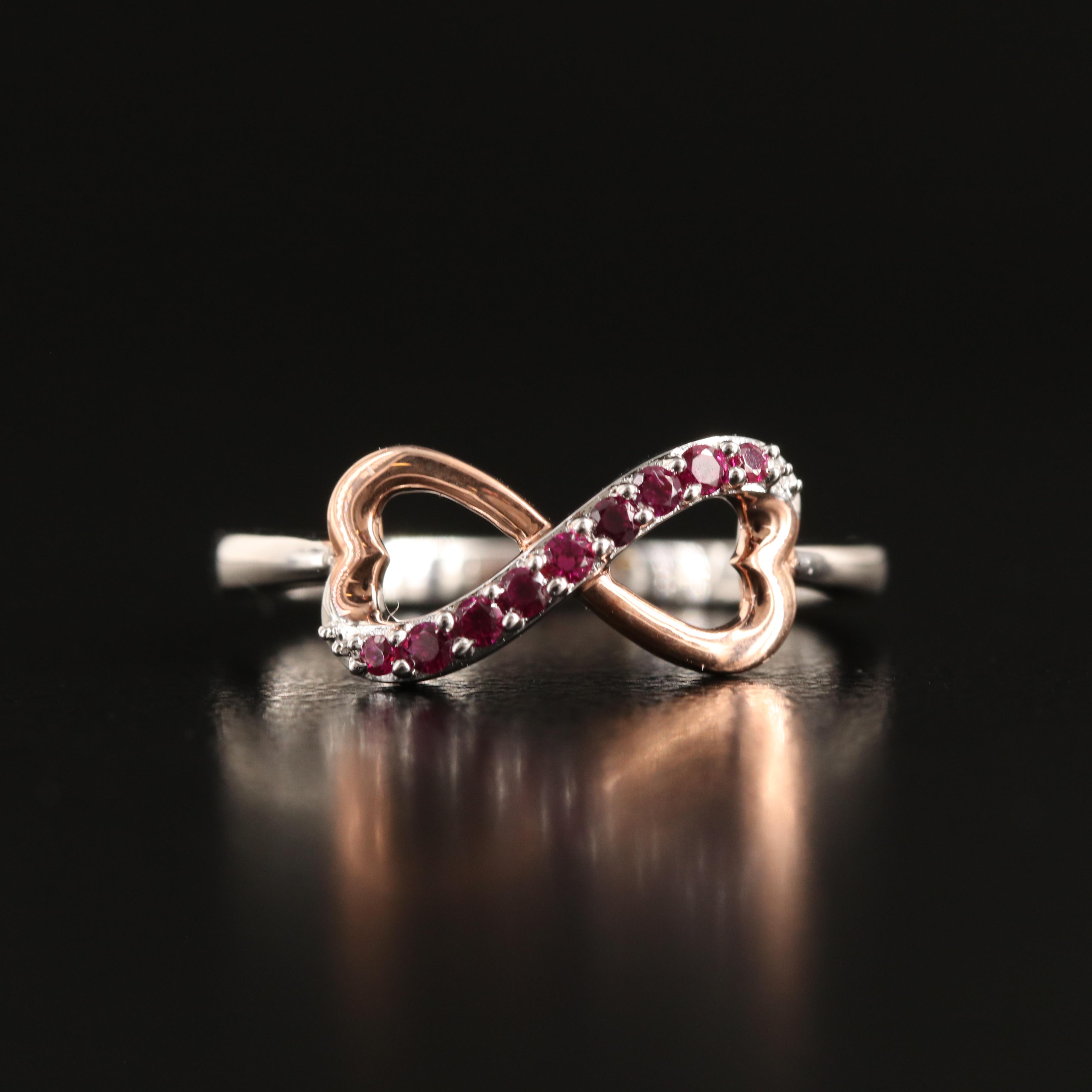 Sterling Ruby Infinity Ring