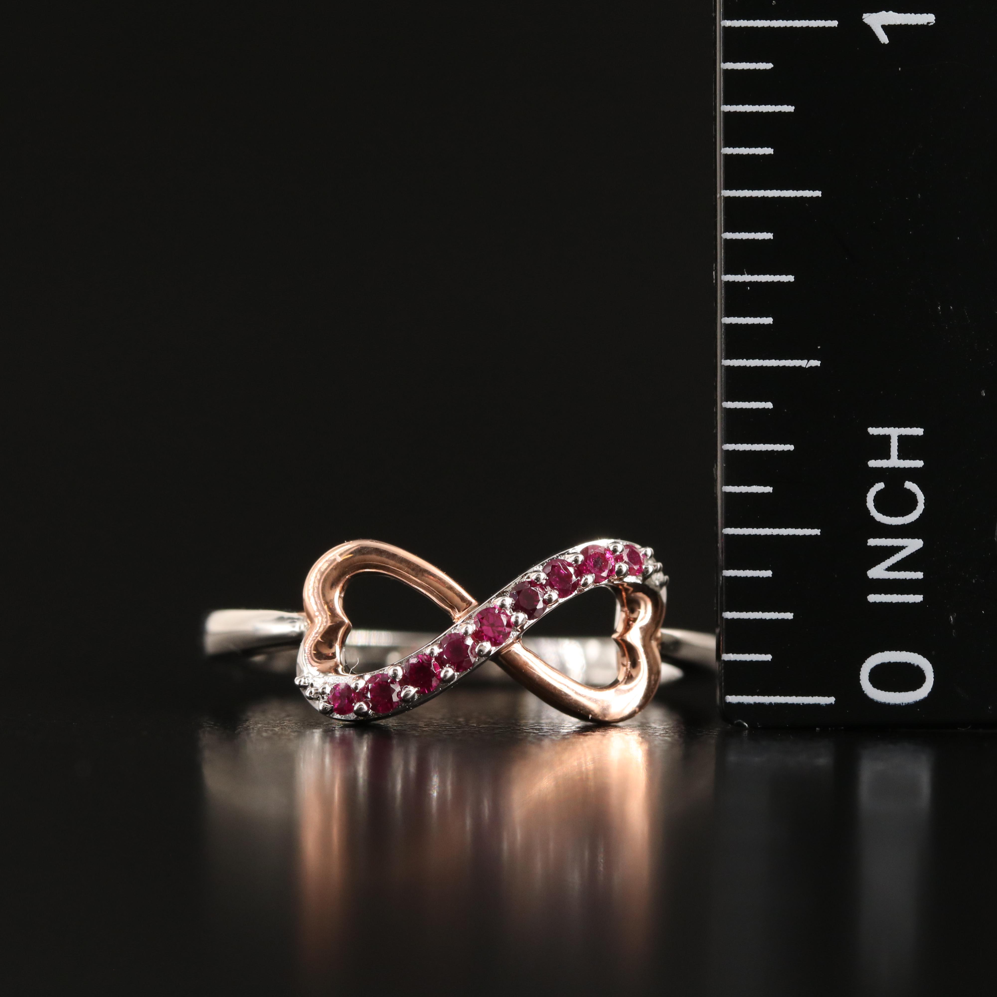 Sterling Ruby Infinity Ring