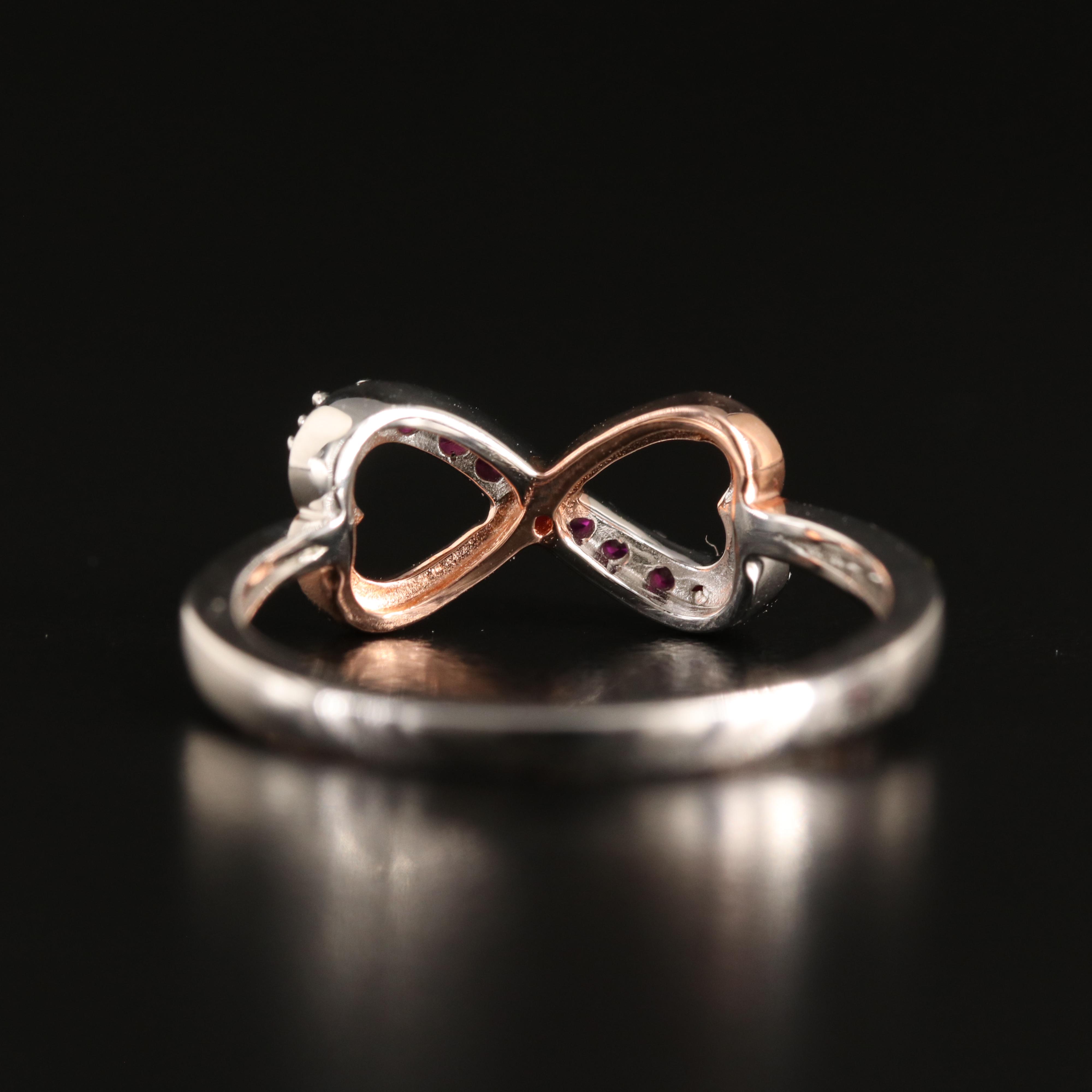Sterling Ruby Infinity Ring