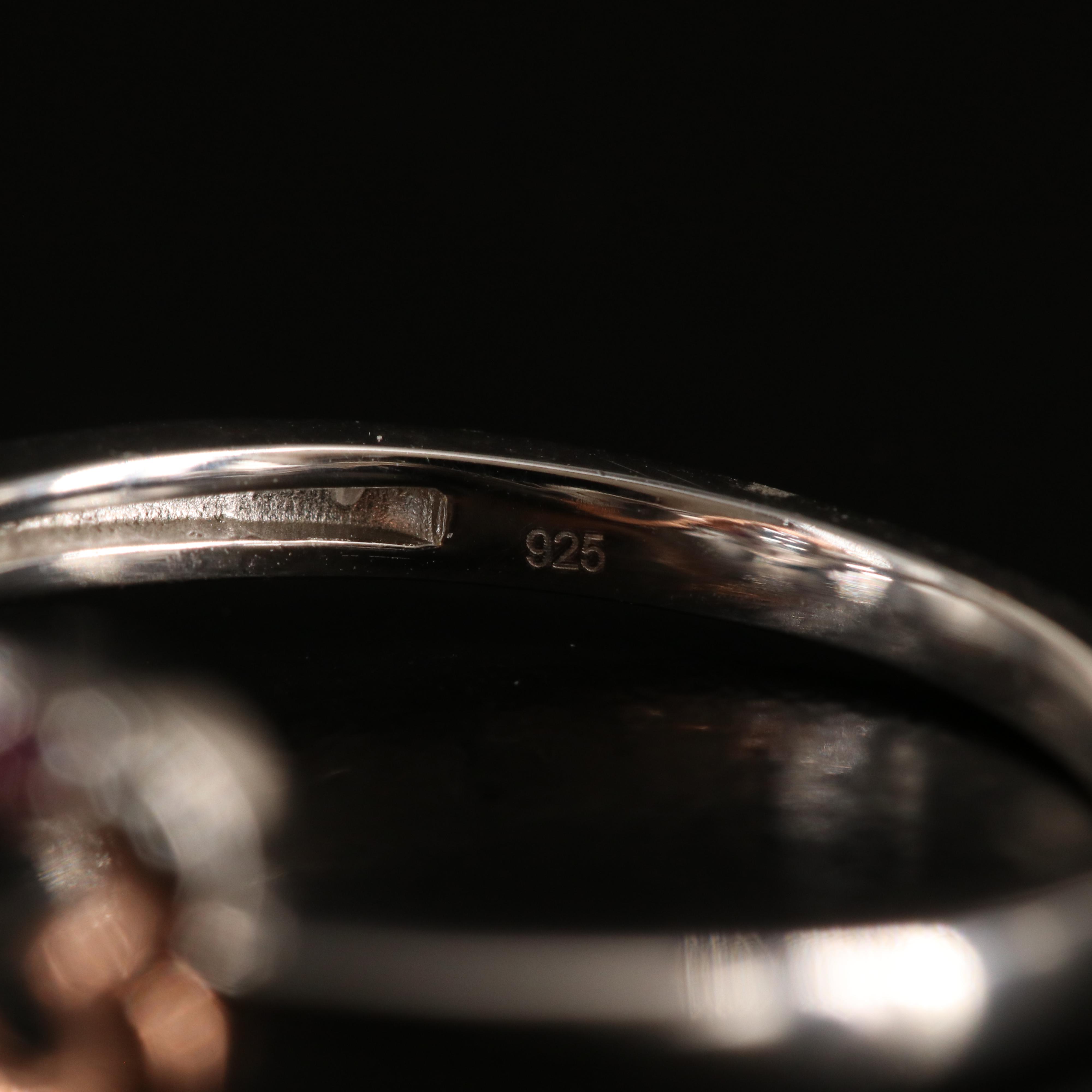 Sterling Ruby Infinity Ring