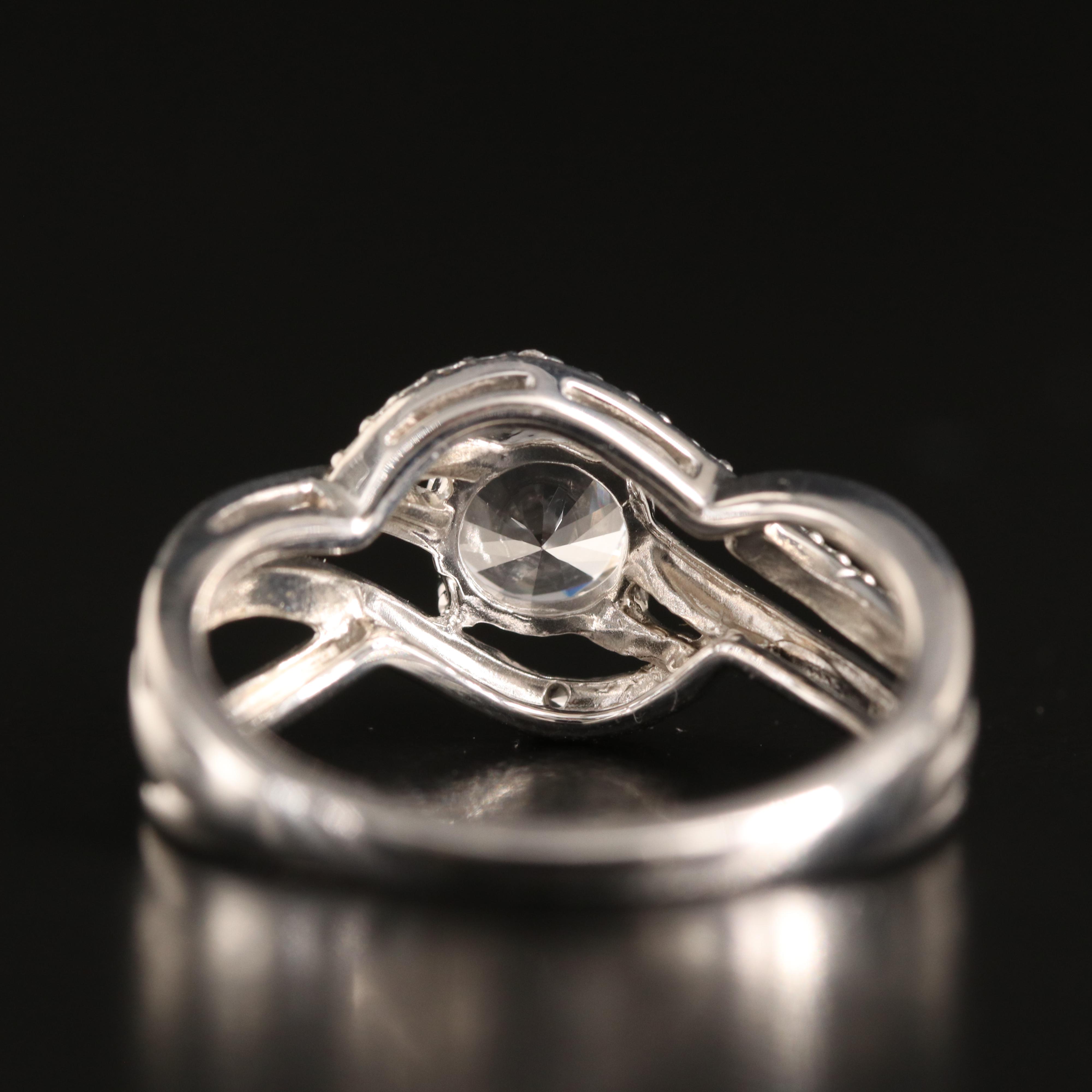 Sterling Sapphire Ring