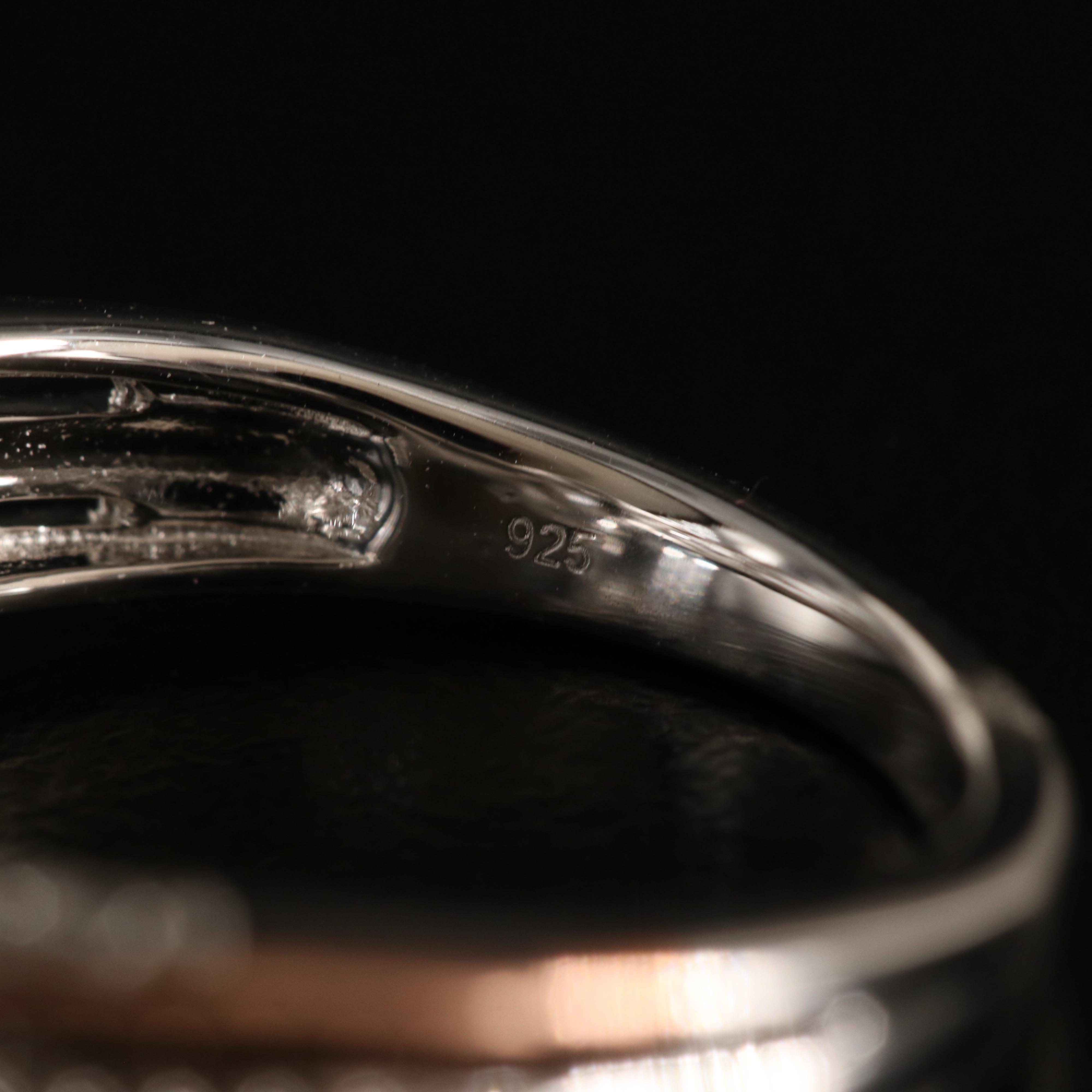 Sterling Sapphire Ring