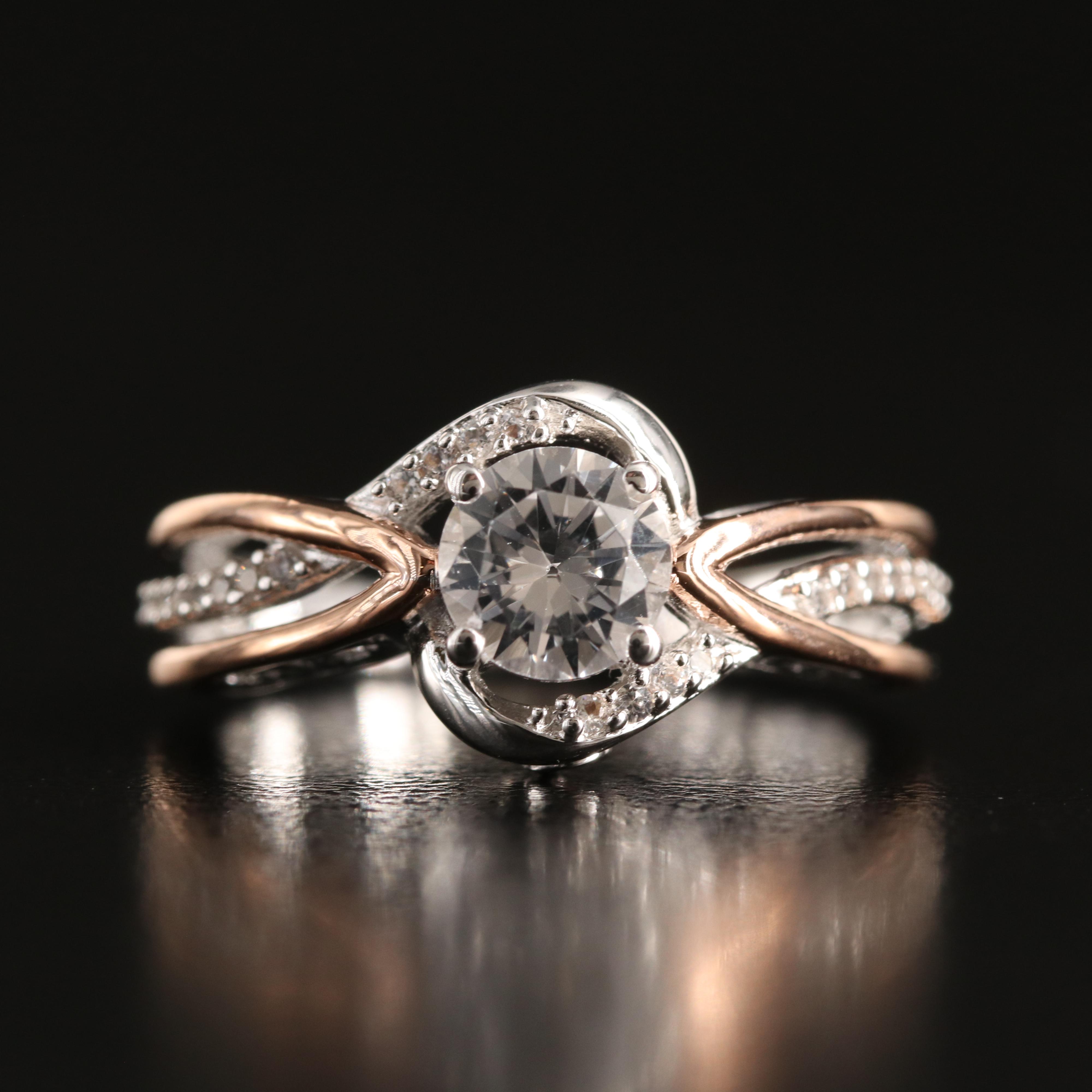 Sterling Sapphire Ring