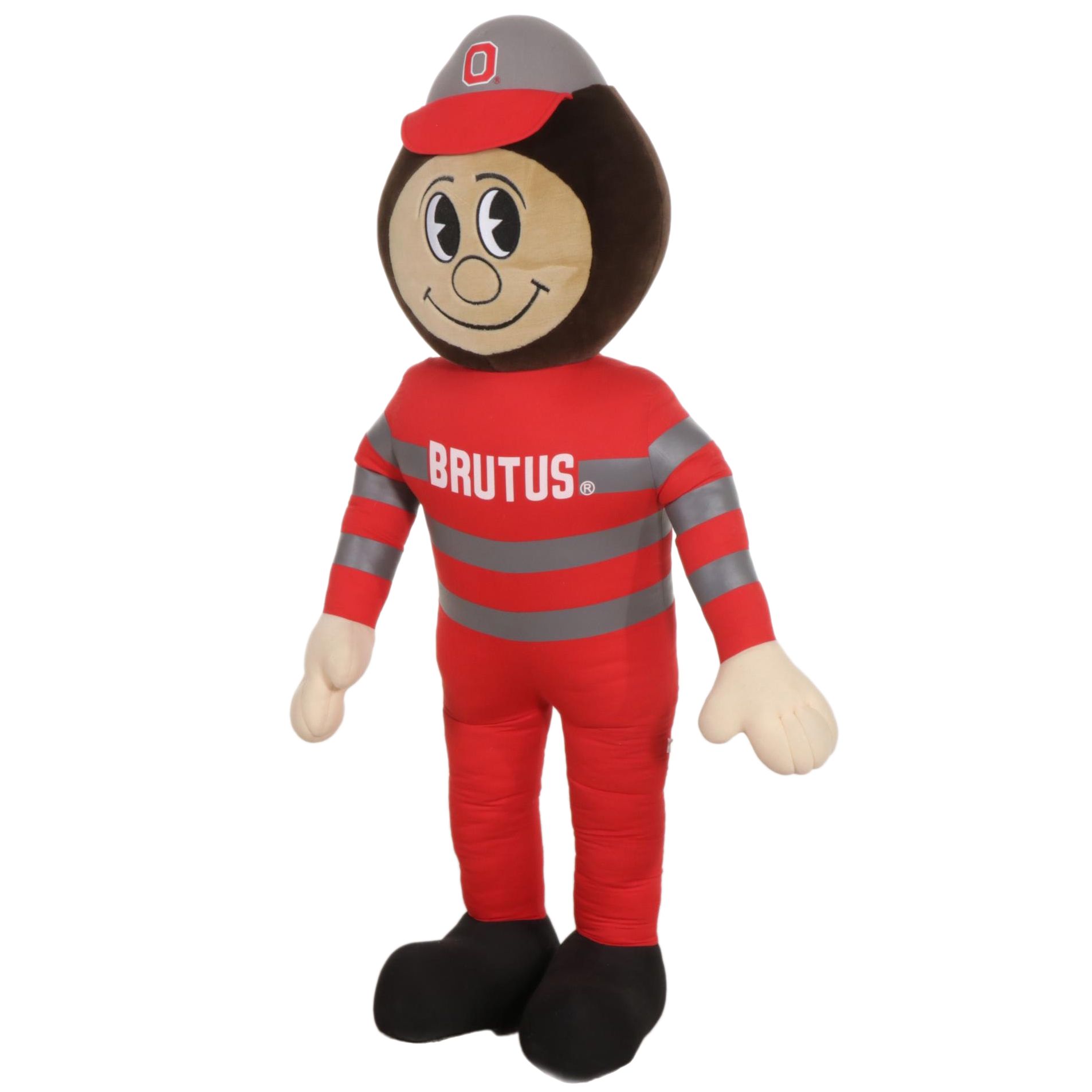 Extra Large 5' "Brutus Buckeye" Ohio State University Plush