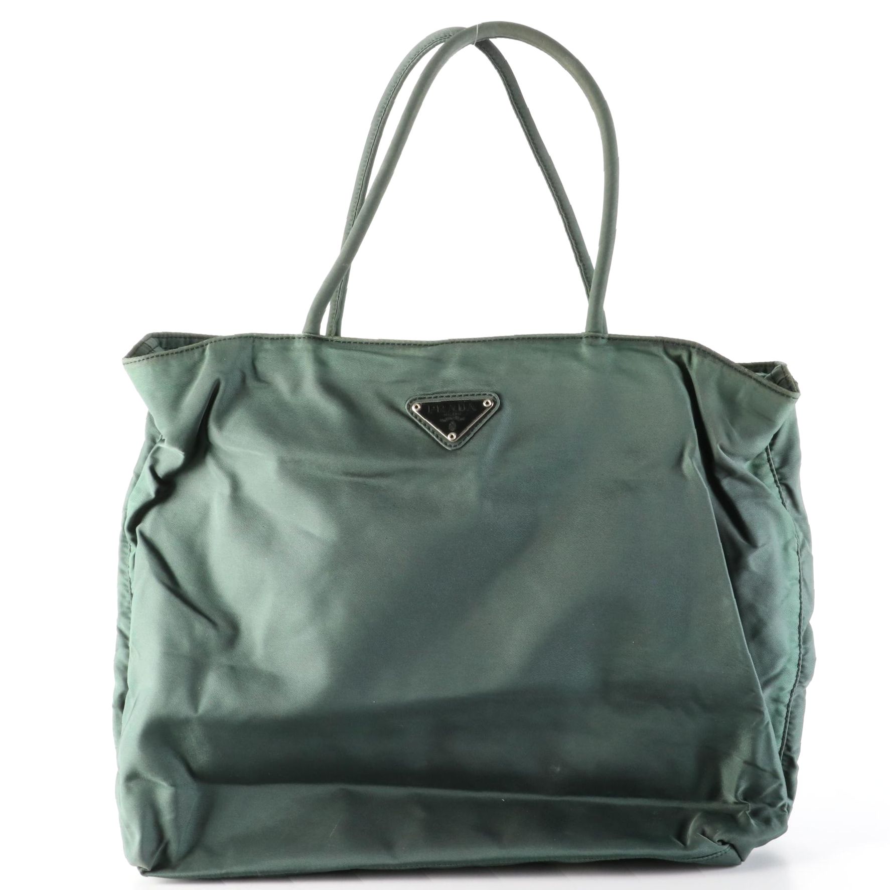 Prada Tessuto Top Handle Tote in Nylon