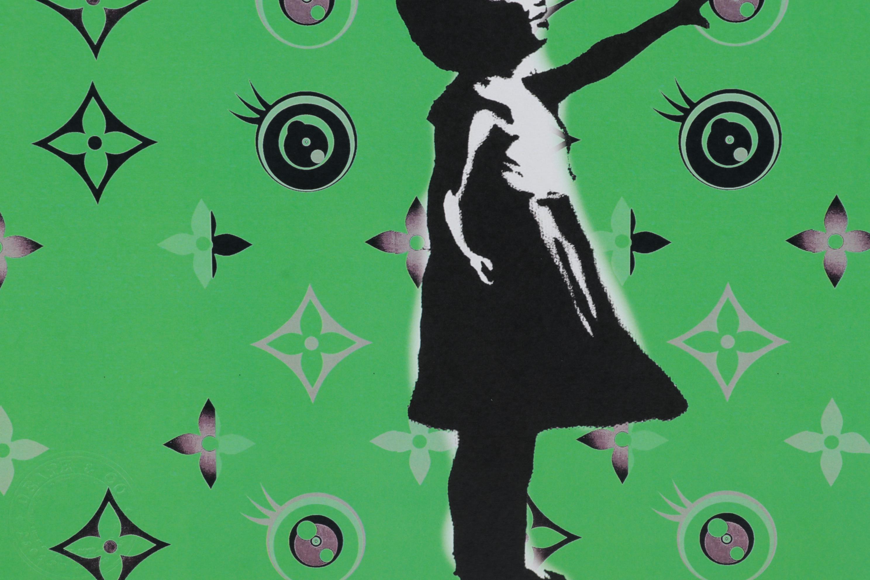 Death NYC Digital Pop Art Print "Homage to Banksy," 2022