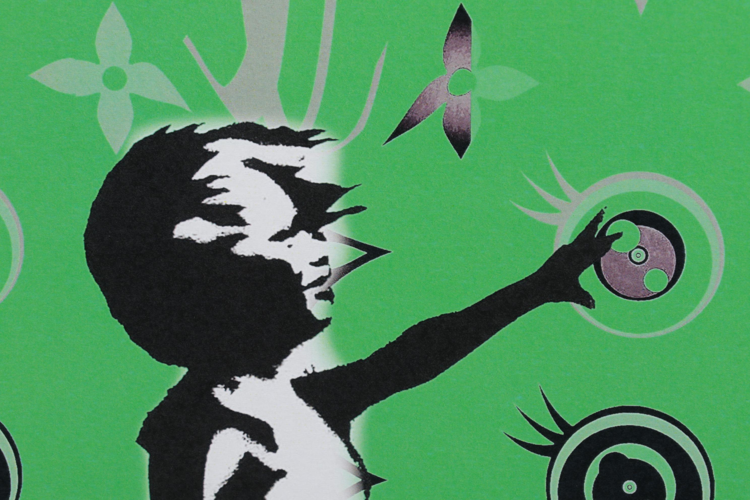 Death NYC Digital Pop Art Print "Homage to Banksy," 2022