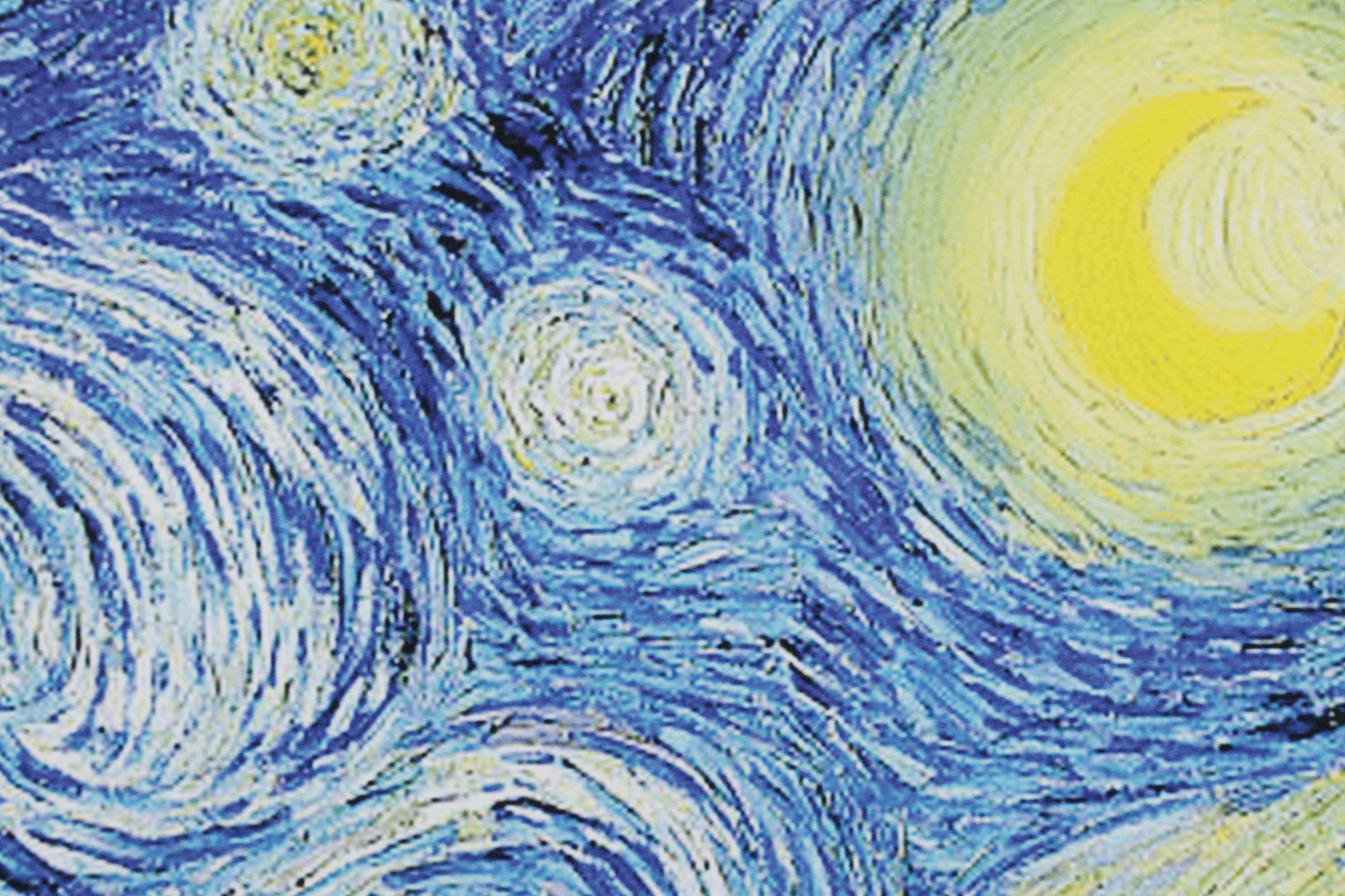 Death NYC Digital Pop Art Print "Charlie Brown and Snoopy / Starry Night," 2022