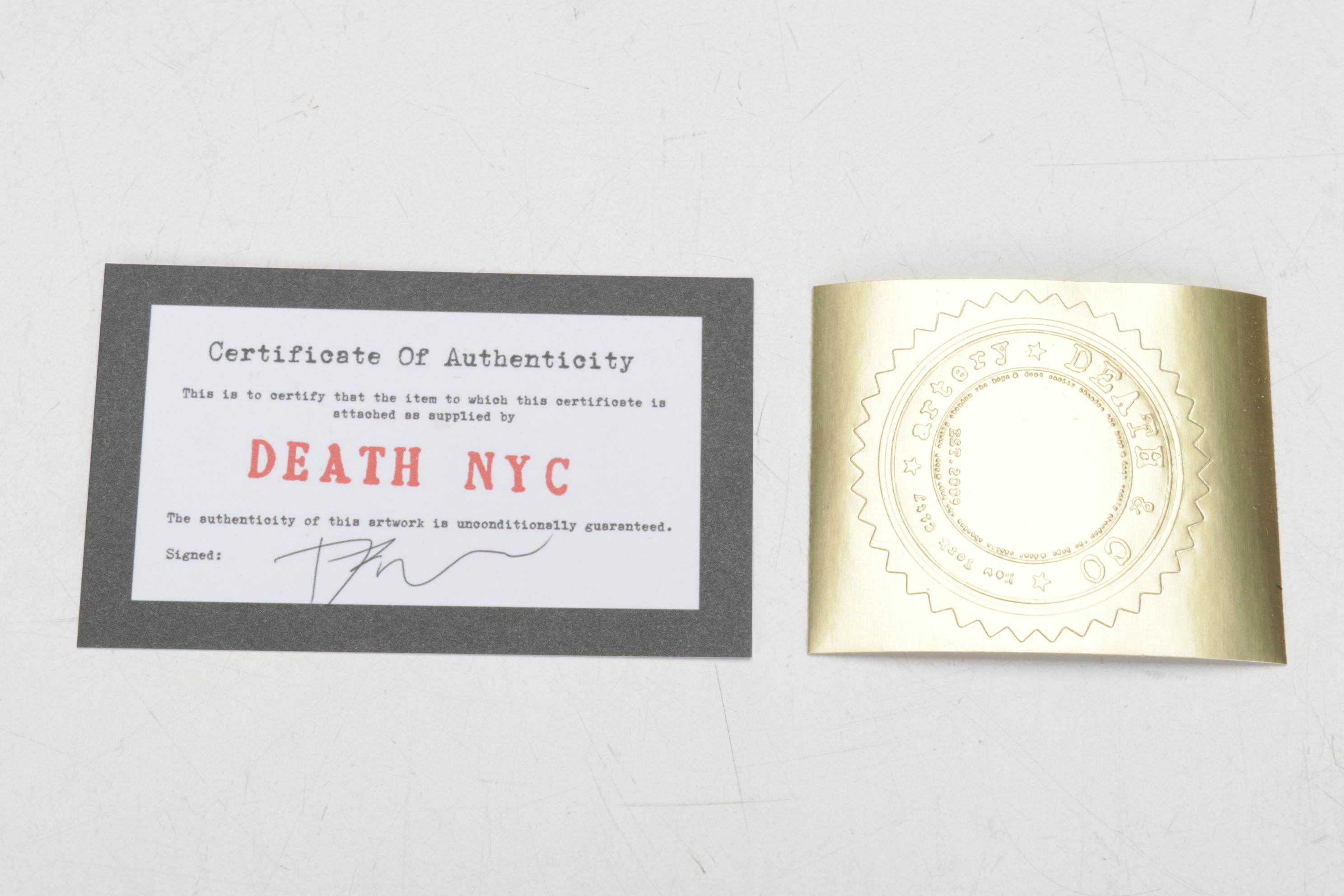 Death NYC Digital Pop Art Print "Charlie Brown and Snoopy / Starry Night," 2022