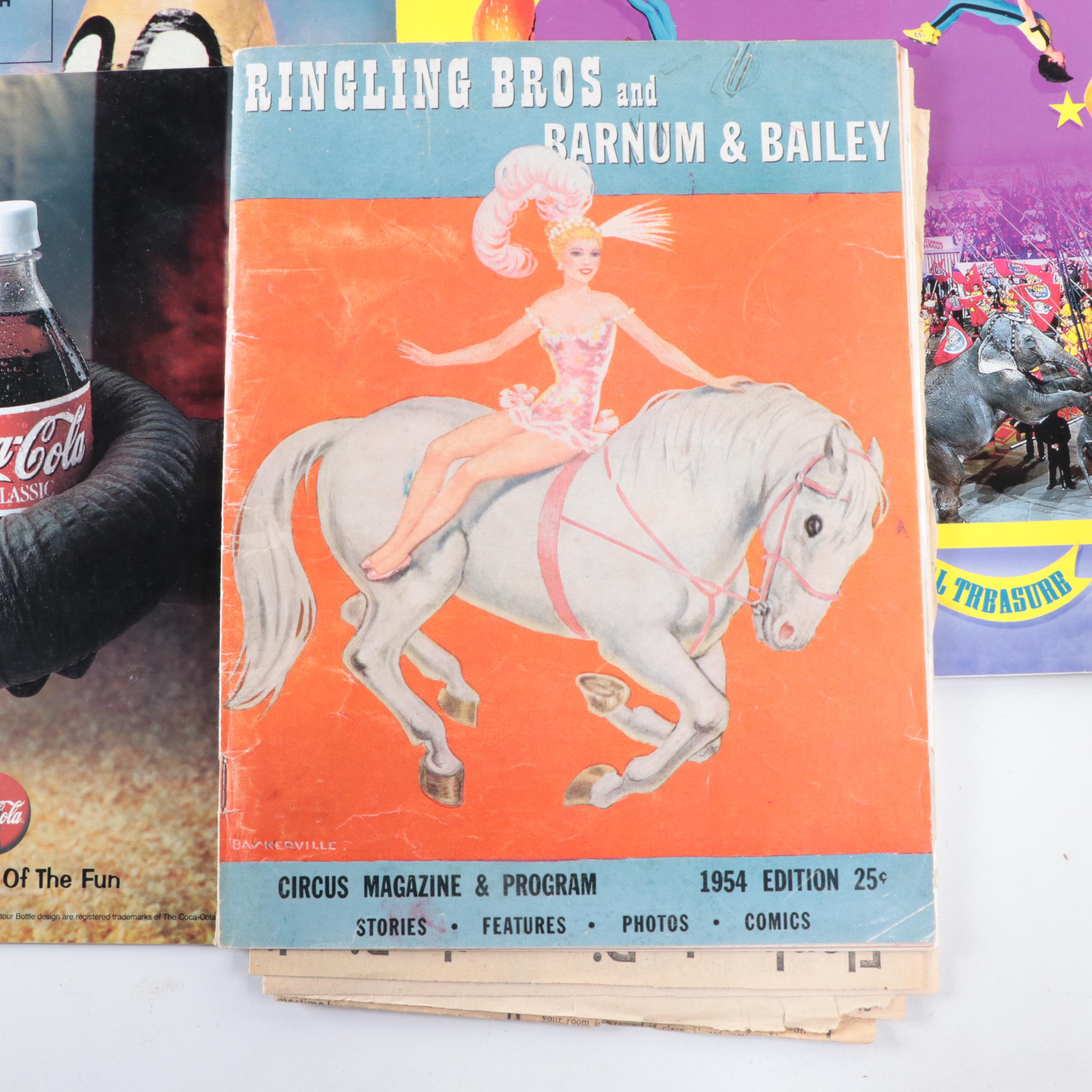 Ringling Bros. with Other Circus Programs, Posters and More Ephemera