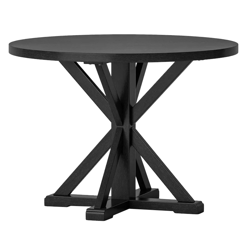Threshold with Litchfield Round Dining Table EBTH