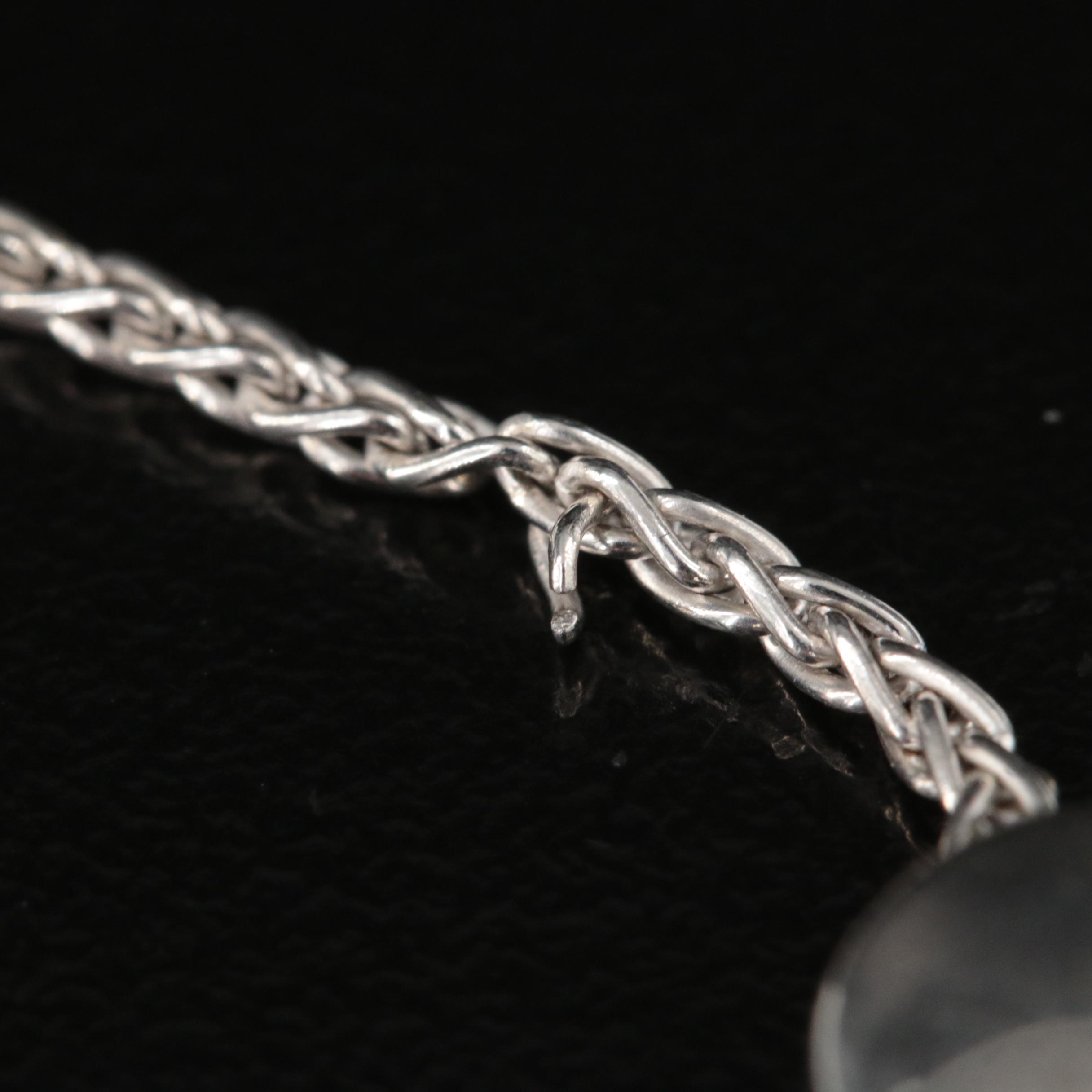 Sterling Ruby and Sapphire Bolo Bracelet