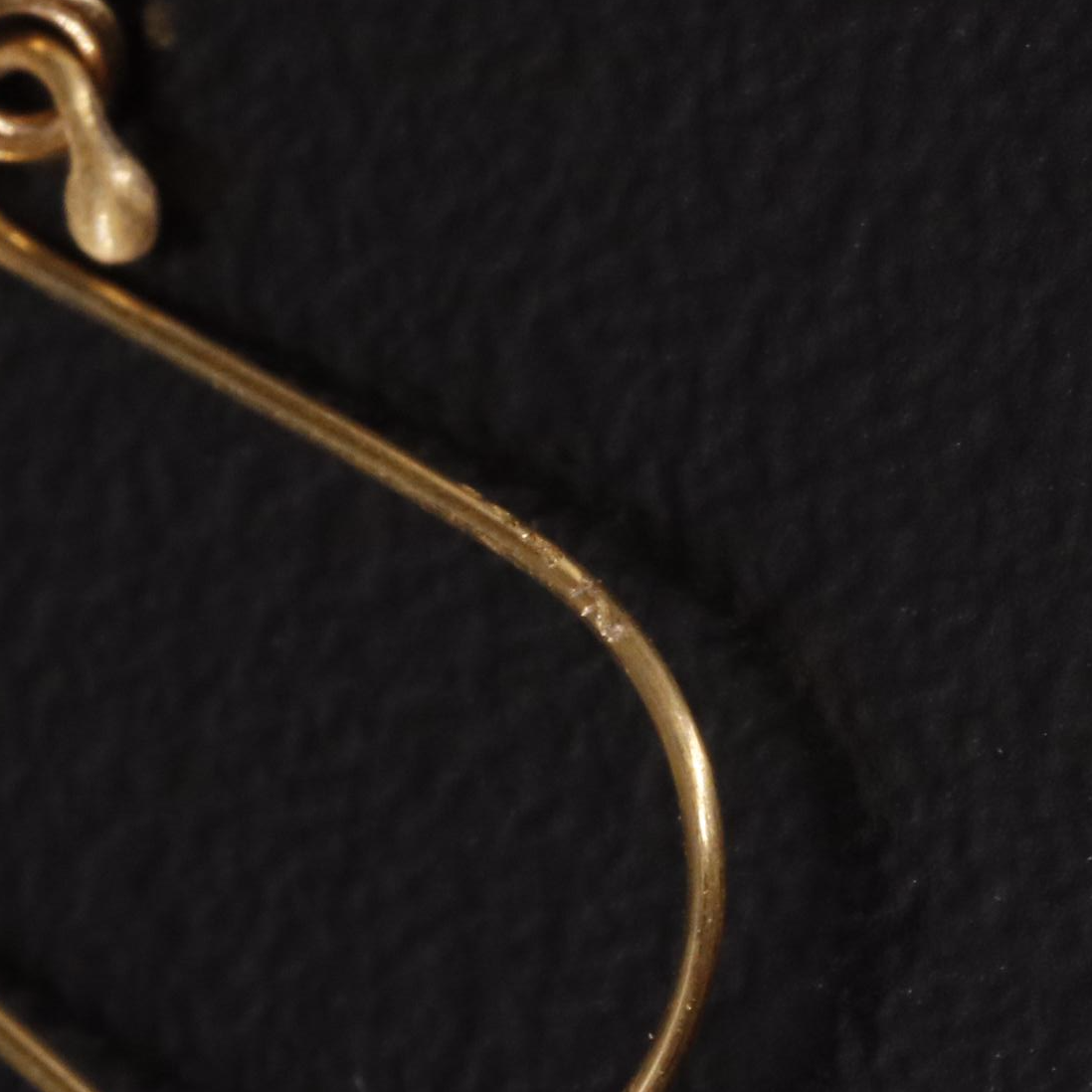 14K Blue Topaz Drop Earrings