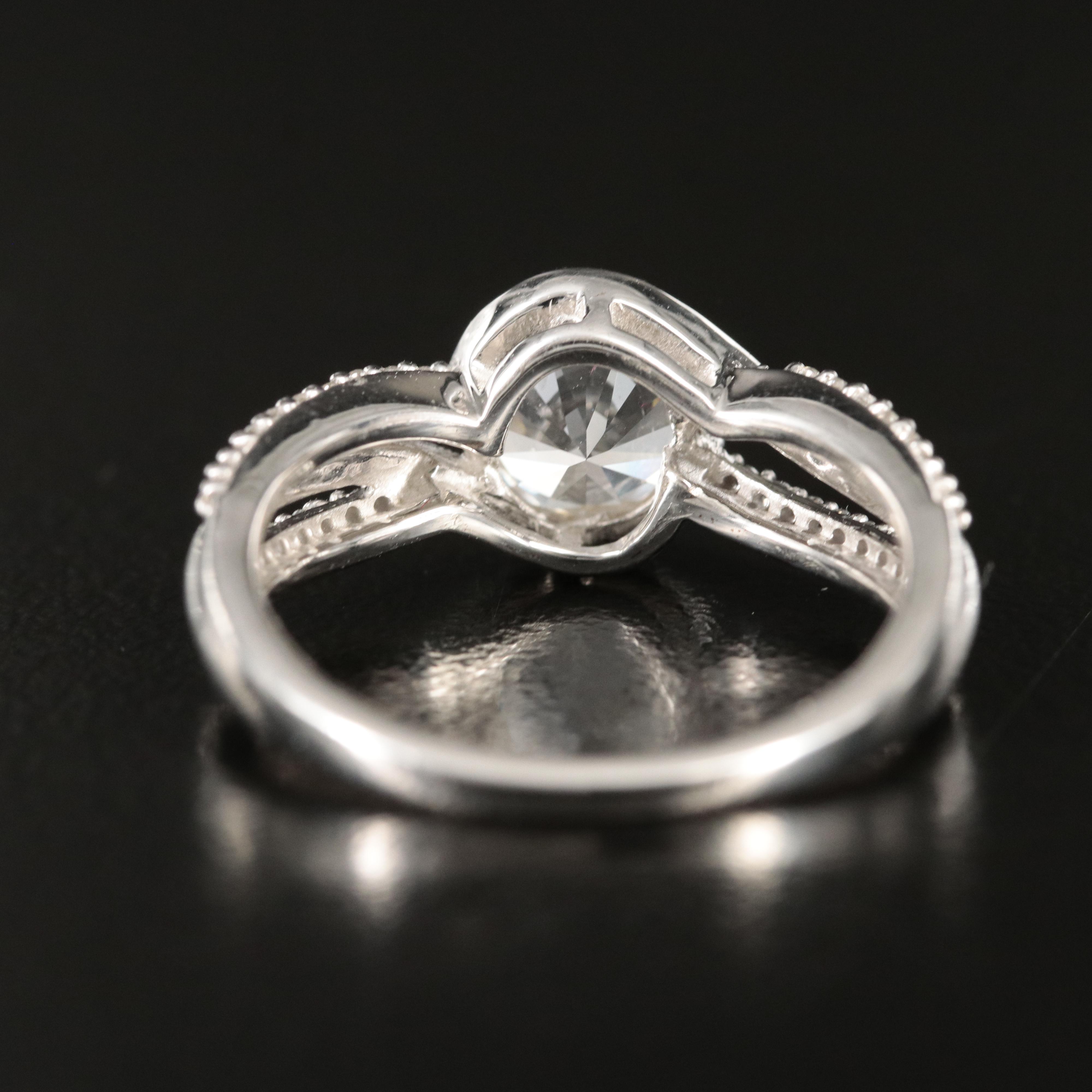 Sterling Sapphire Ring