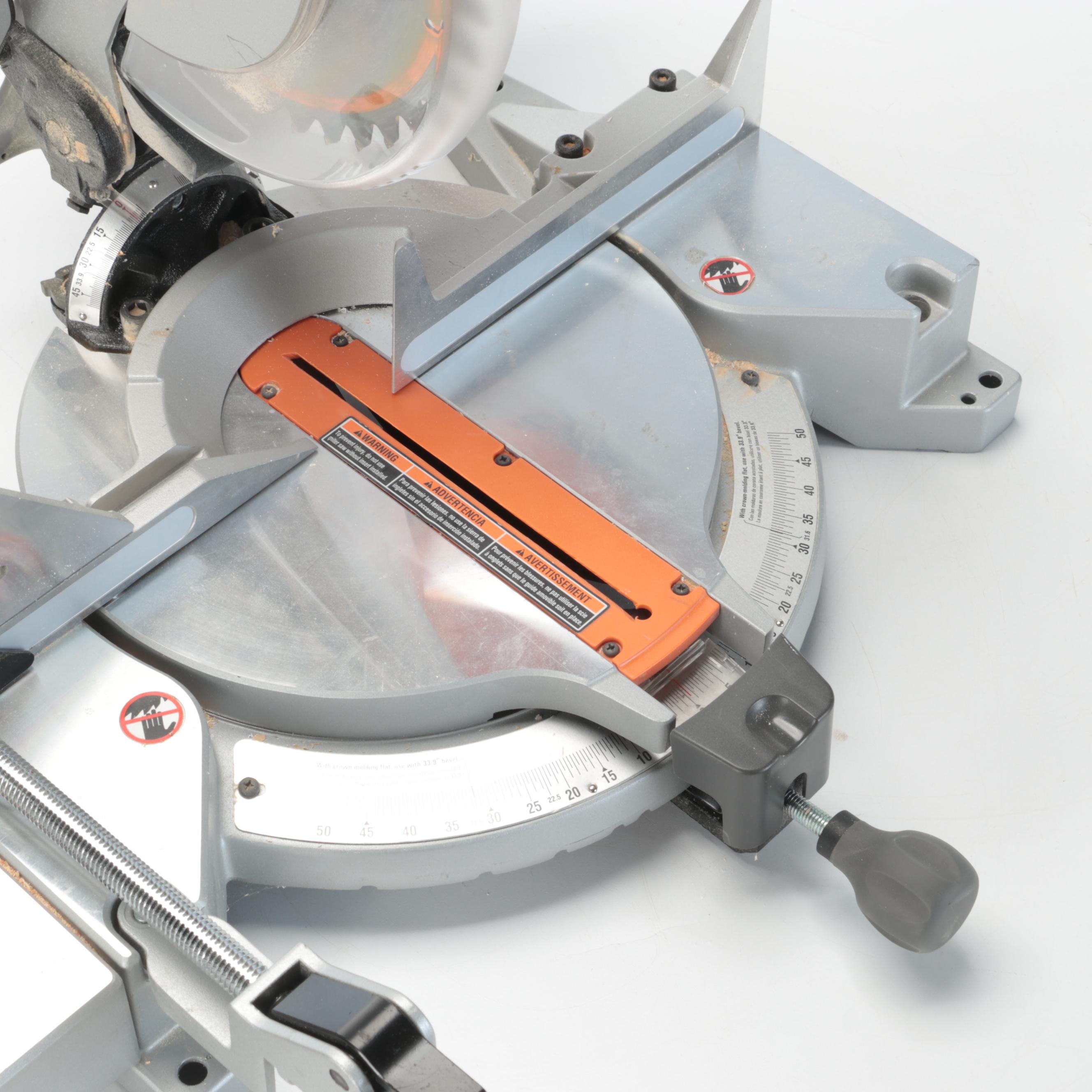 RIDGID 10" Compound Miter Saw with Jorgensen Miter Saw