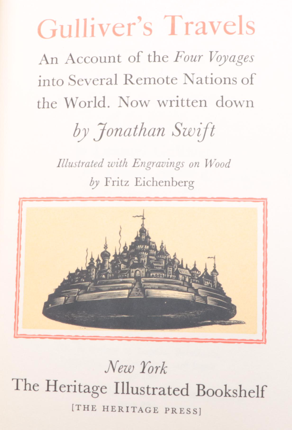 Illustrated "Gulliver's Travels" by Jonathan Swift and More Books