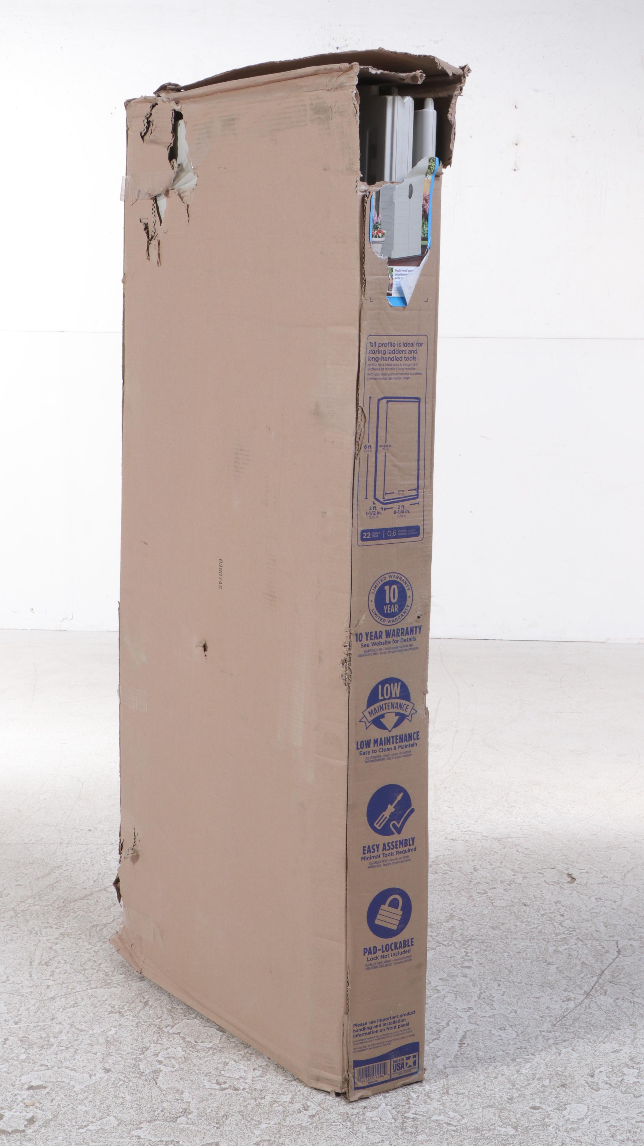 Suncast Plastic Vertical Shed