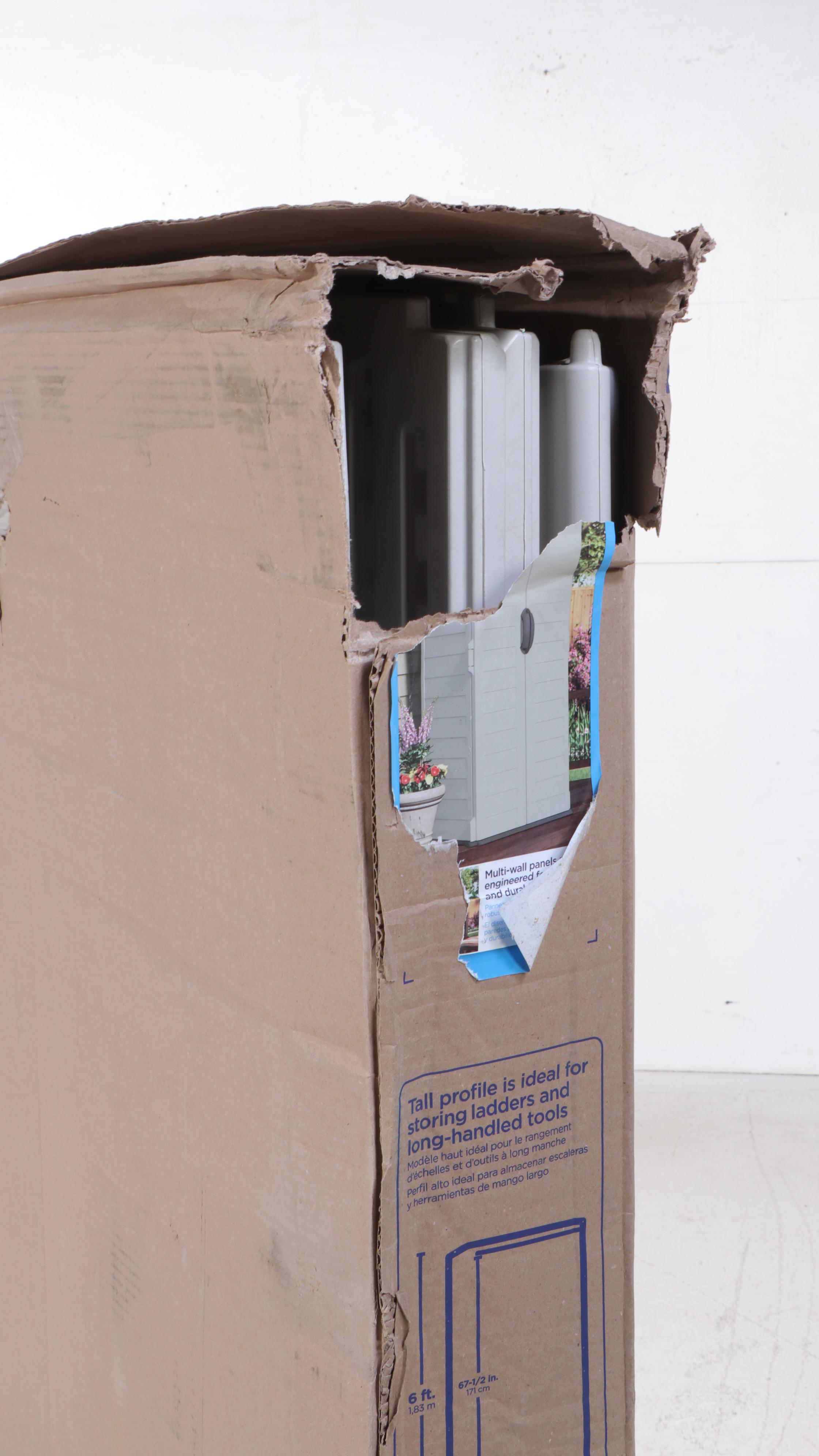 Suncast Plastic Vertical Shed