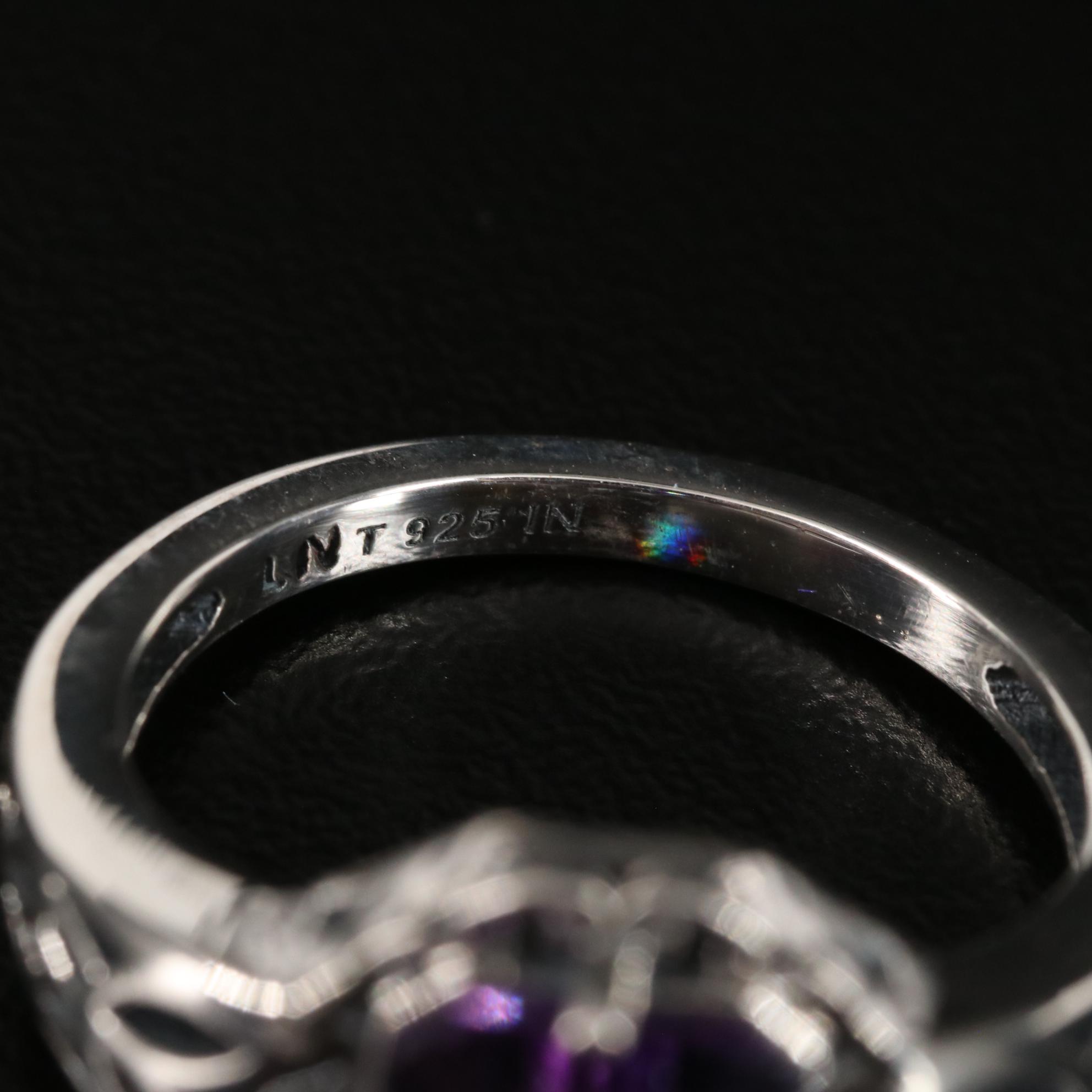Sterling Amethyst Ring