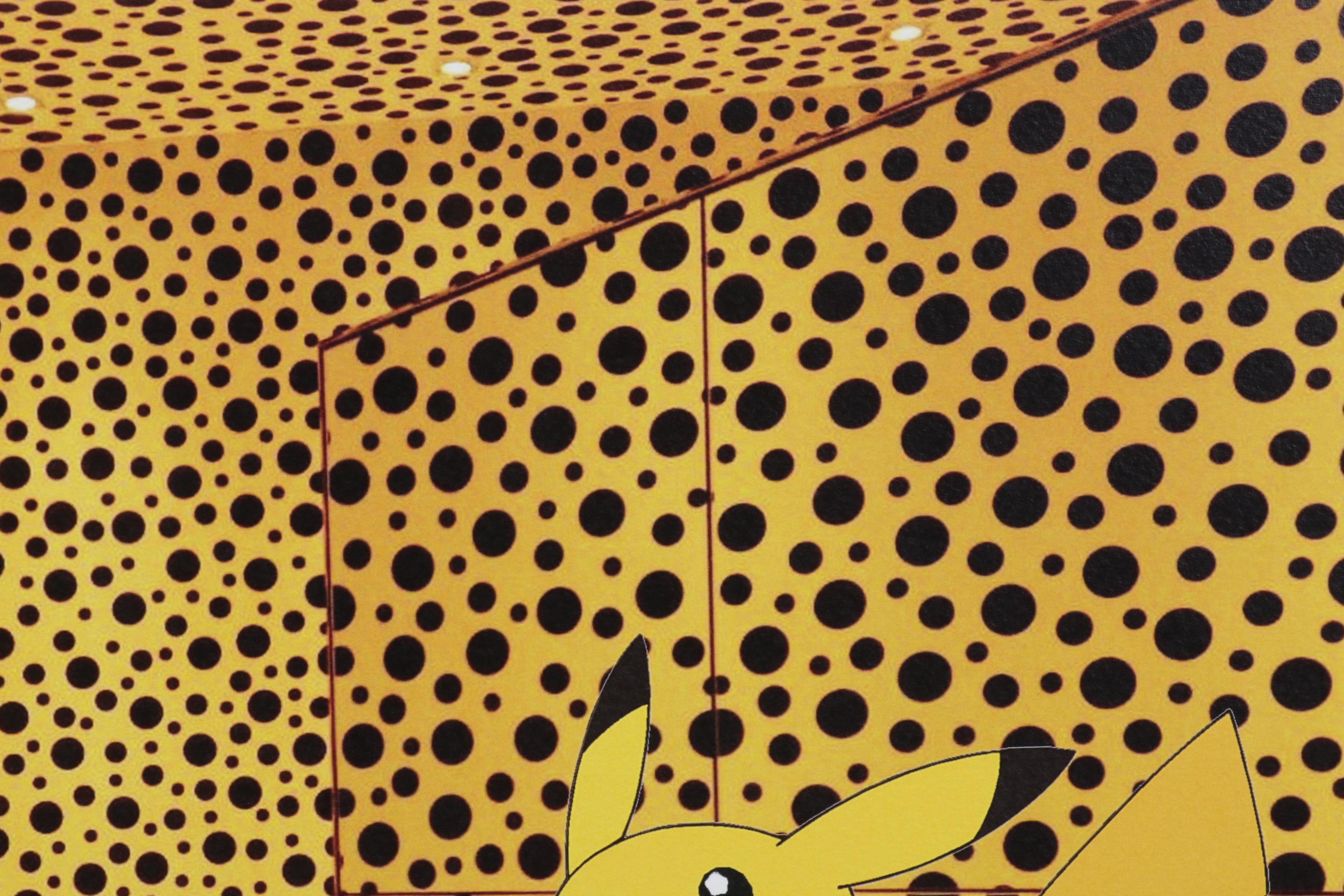 Death NYC Digital Pop Art Print "Pikachu / Kusama," 2022