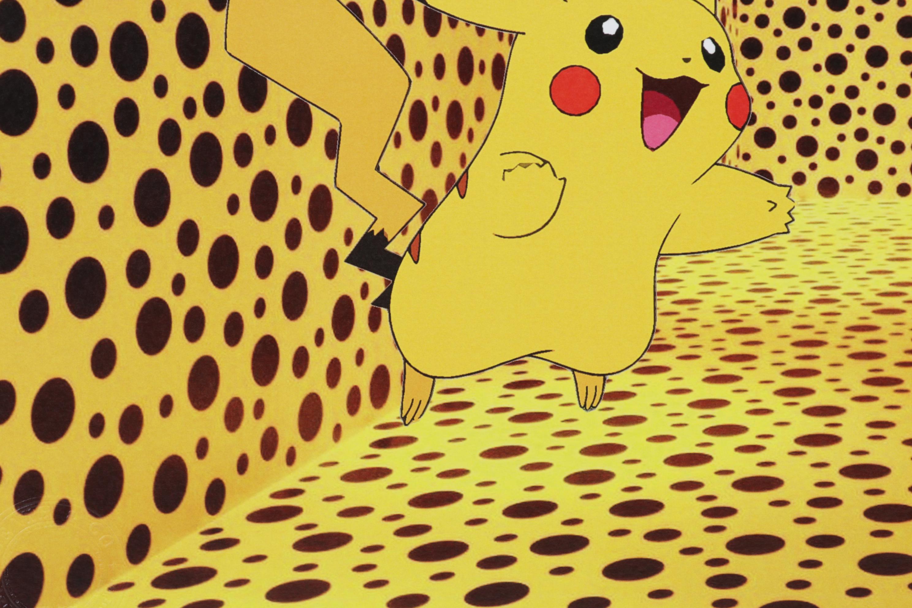Death NYC Digital Pop Art Print "Pikachu / Kusama," 2022