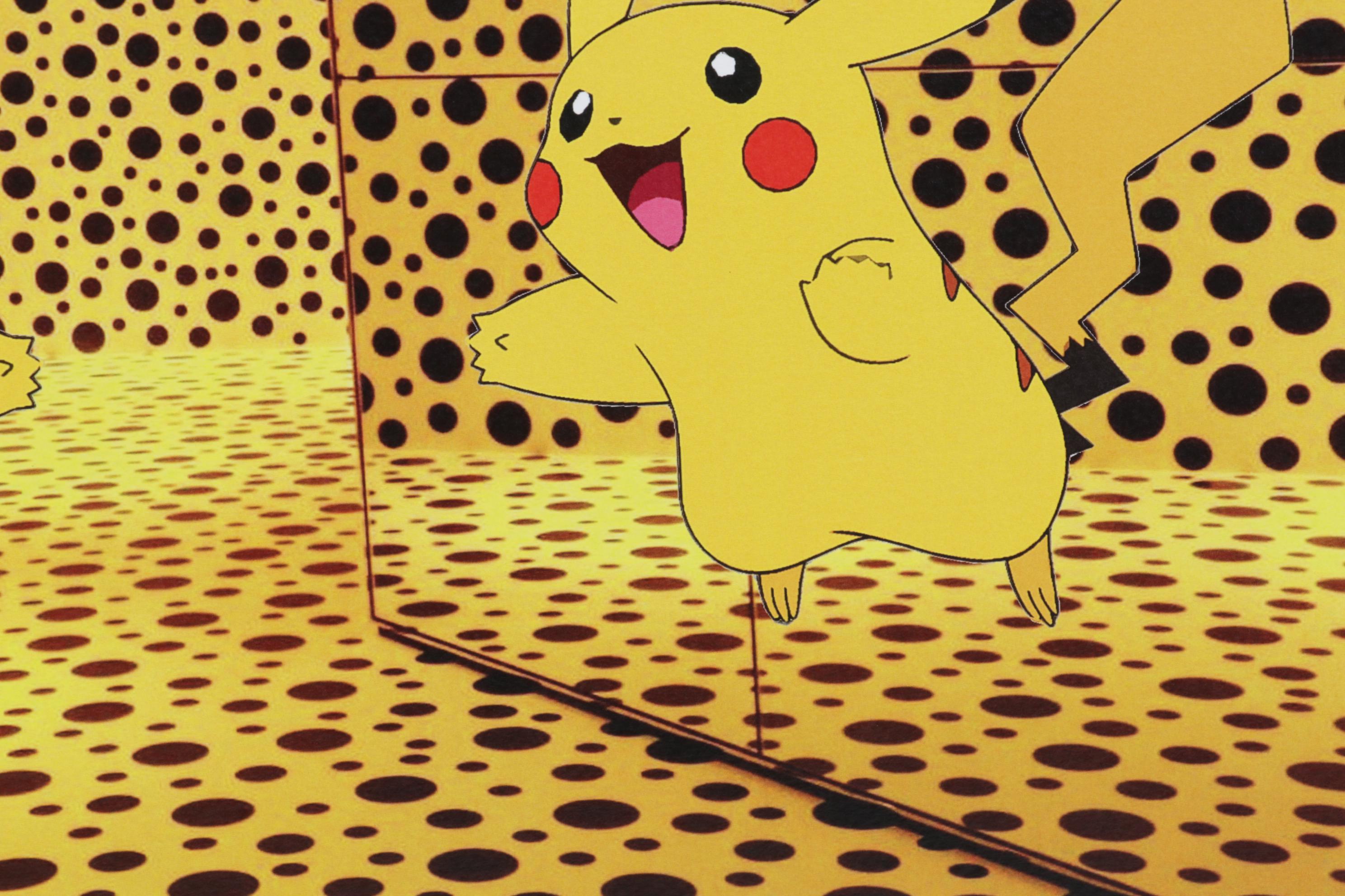 Death NYC Digital Pop Art Print "Pikachu / Kusama," 2022