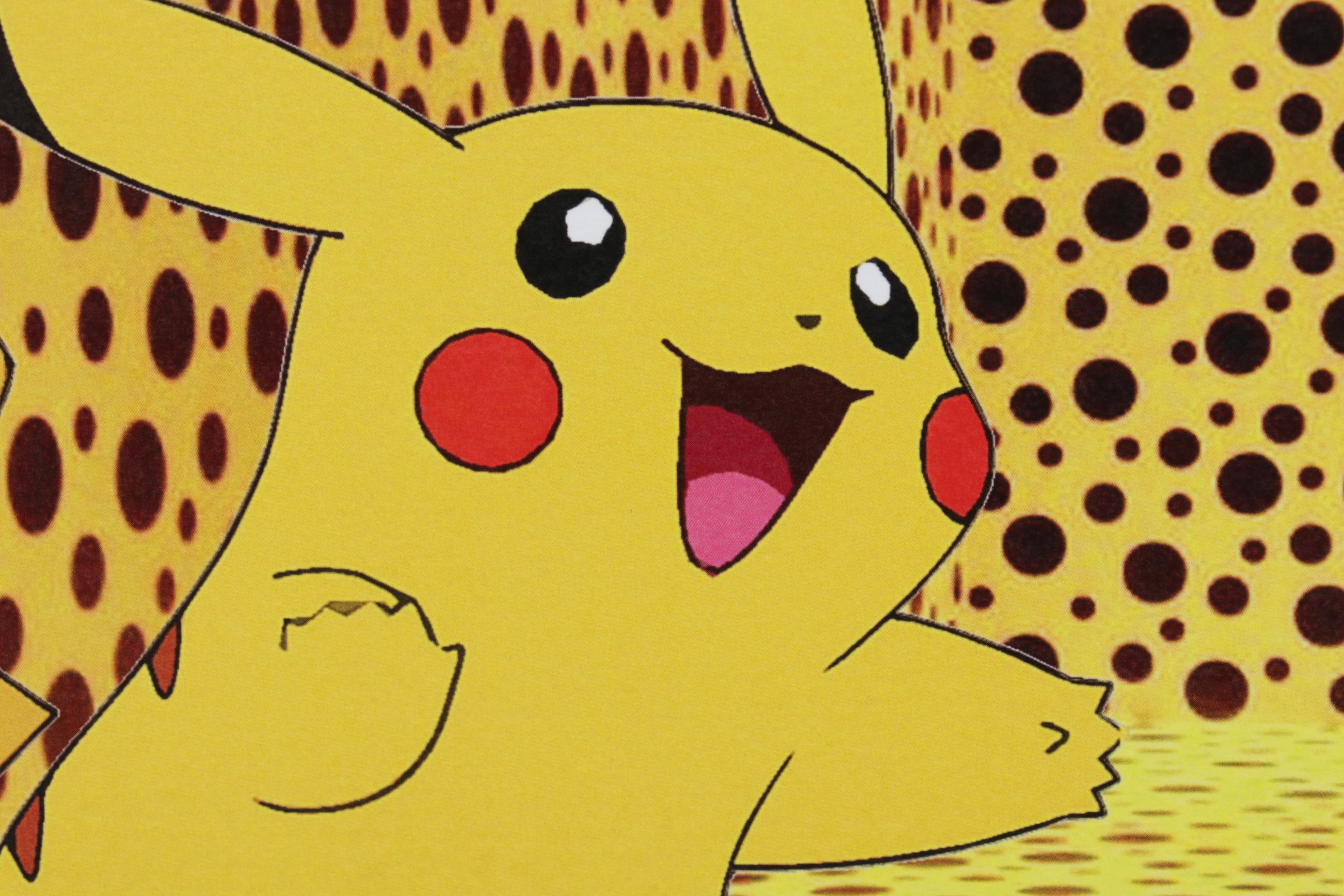 Death NYC Digital Pop Art Print "Pikachu / Kusama," 2022