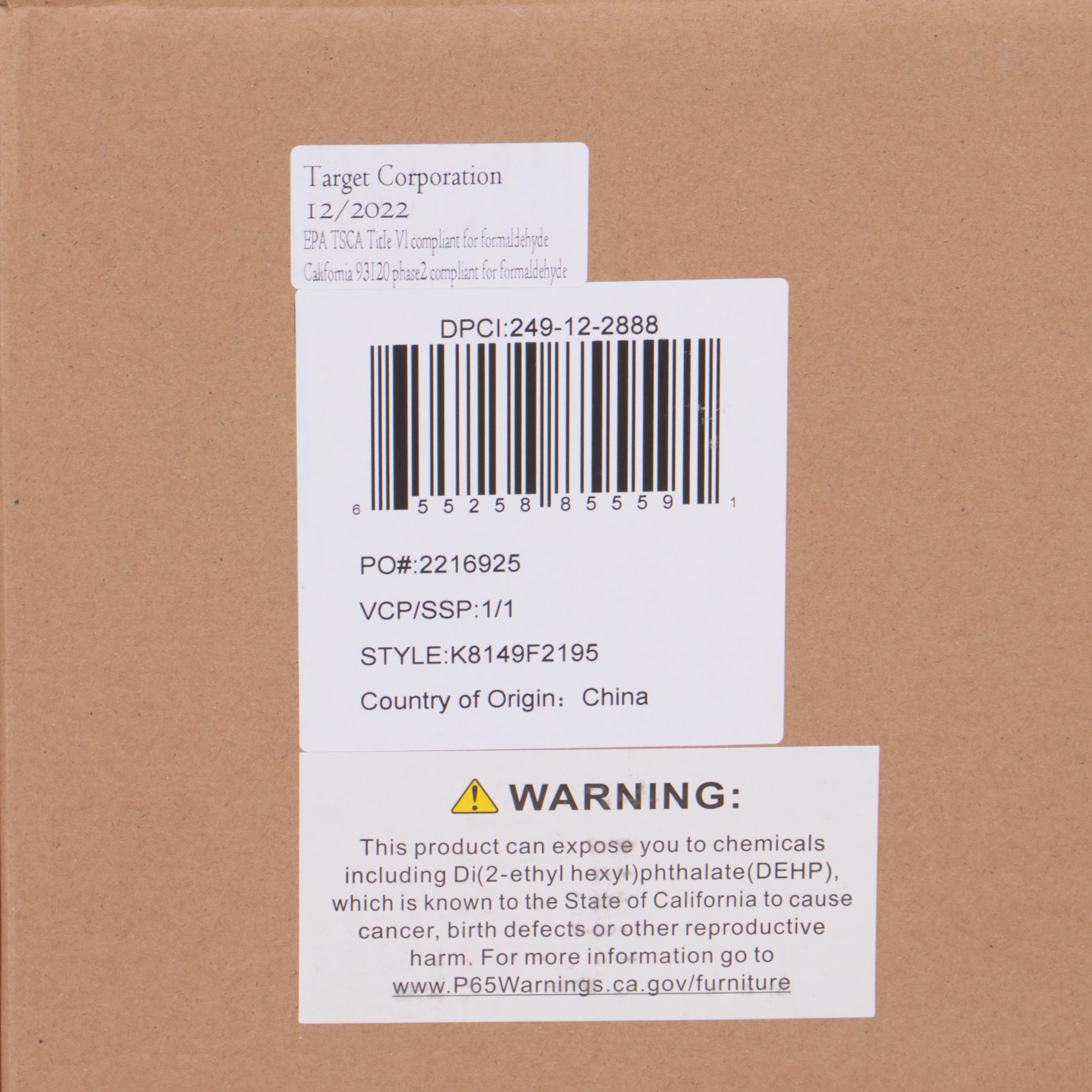 Threshold with Essex Single Storage Ottoman