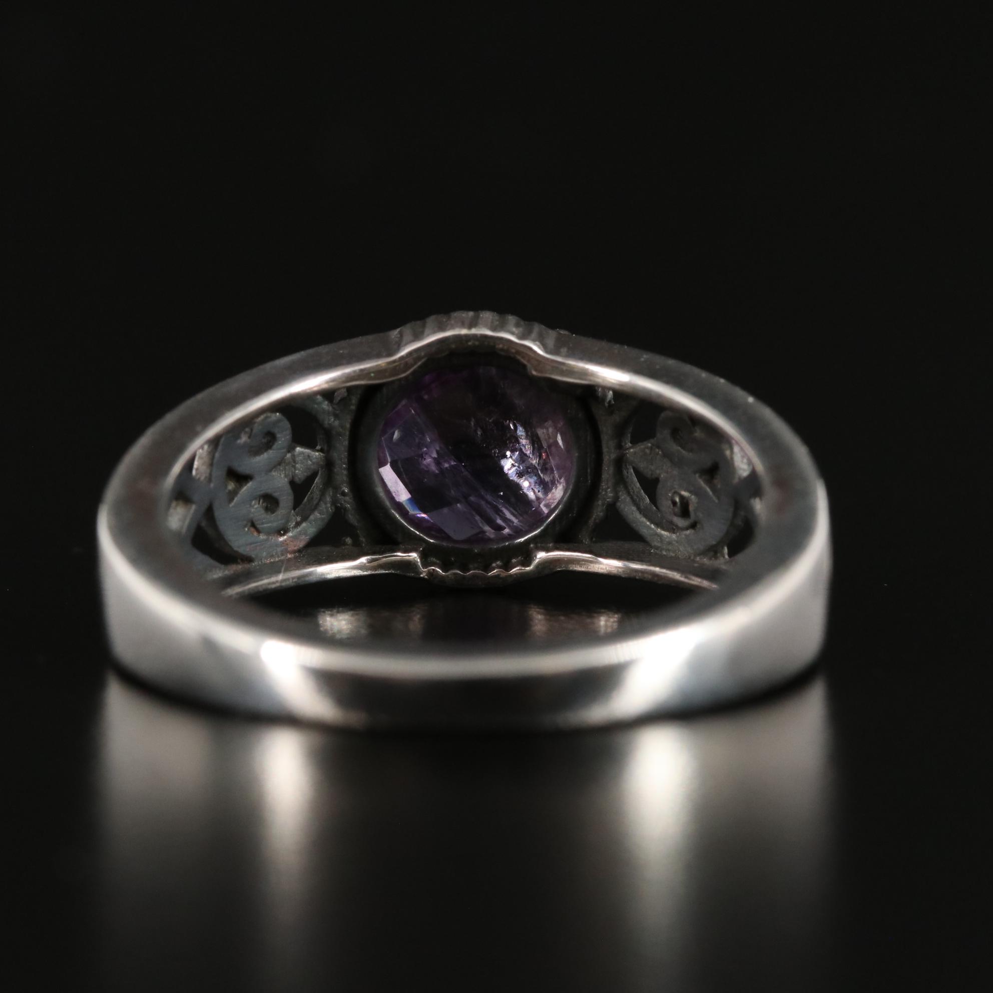 Sterling Amethyst Ring
