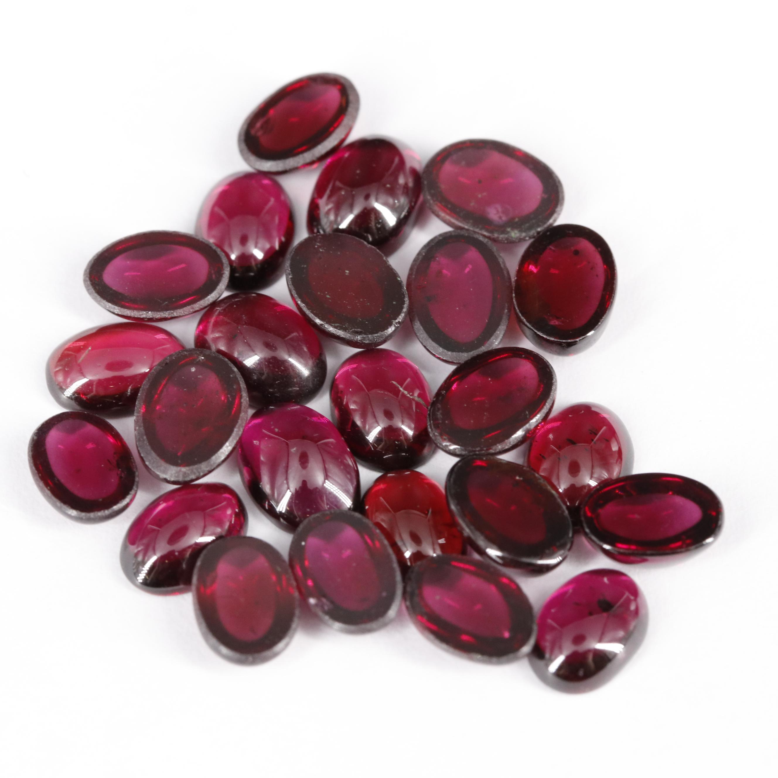 Loose 23.75 CTW Rhodolite Garnet Lot