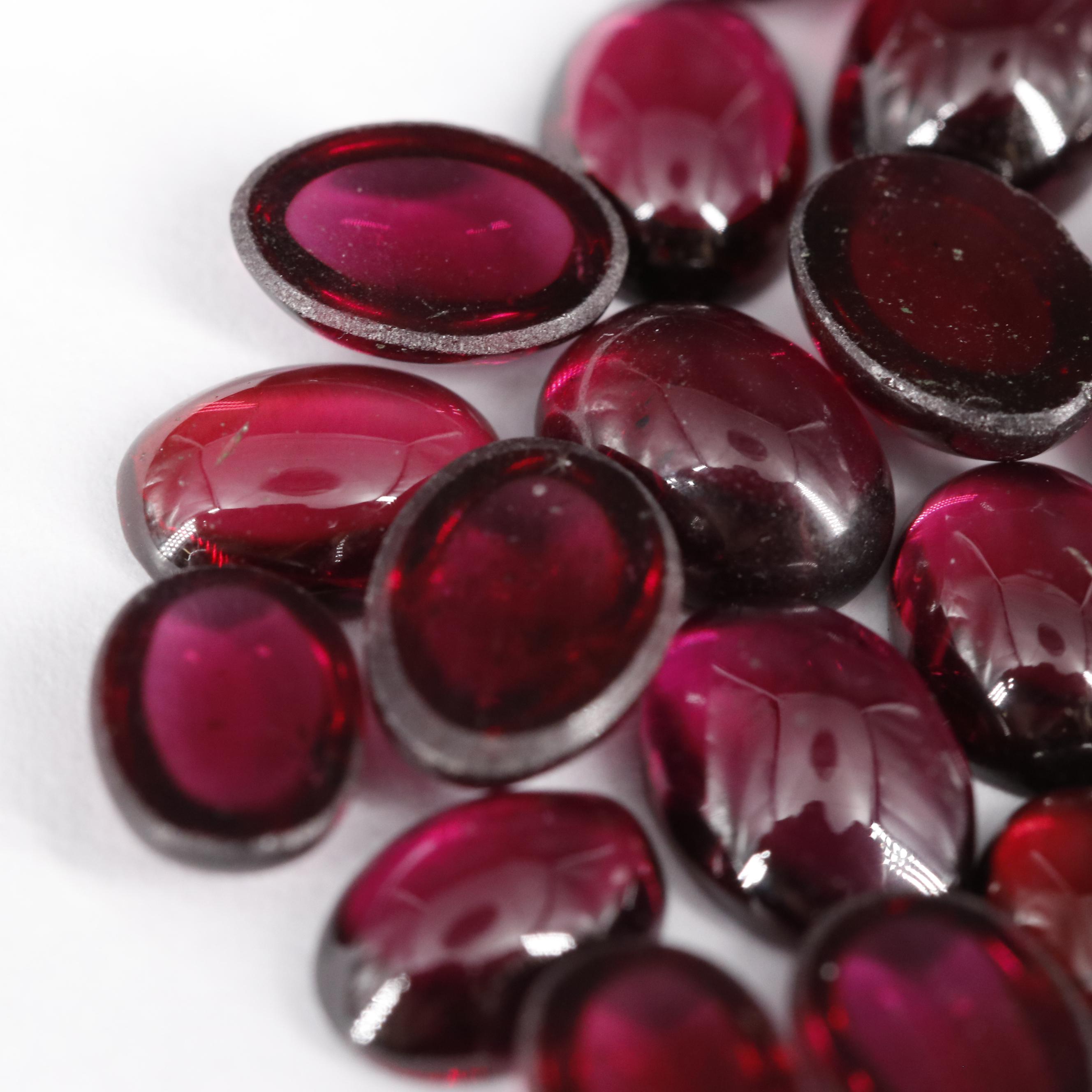 Loose 23.75 CTW Rhodolite Garnet Lot