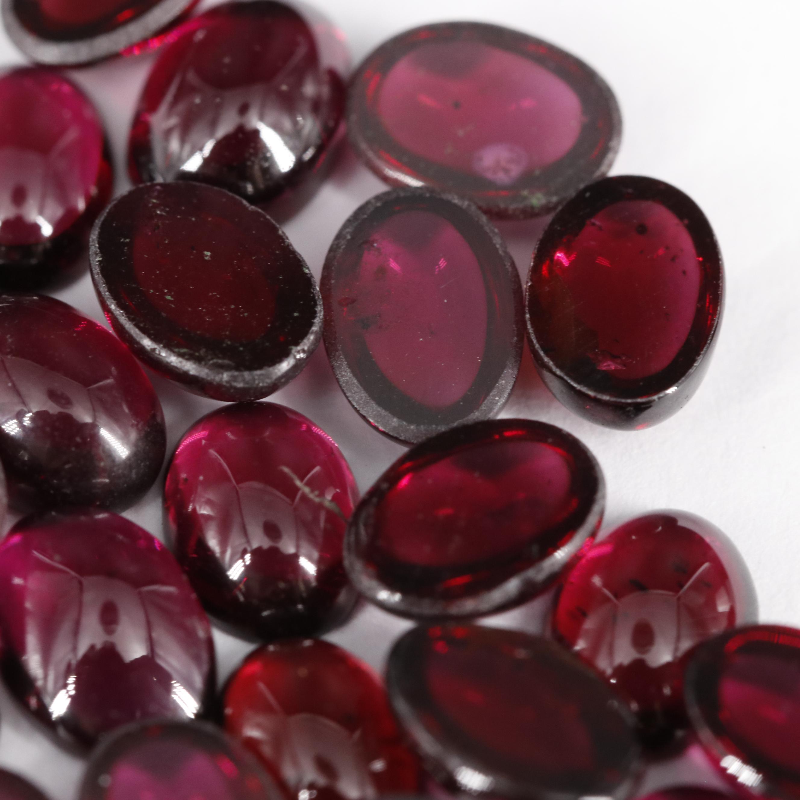 Loose 23.75 CTW Rhodolite Garnet Lot