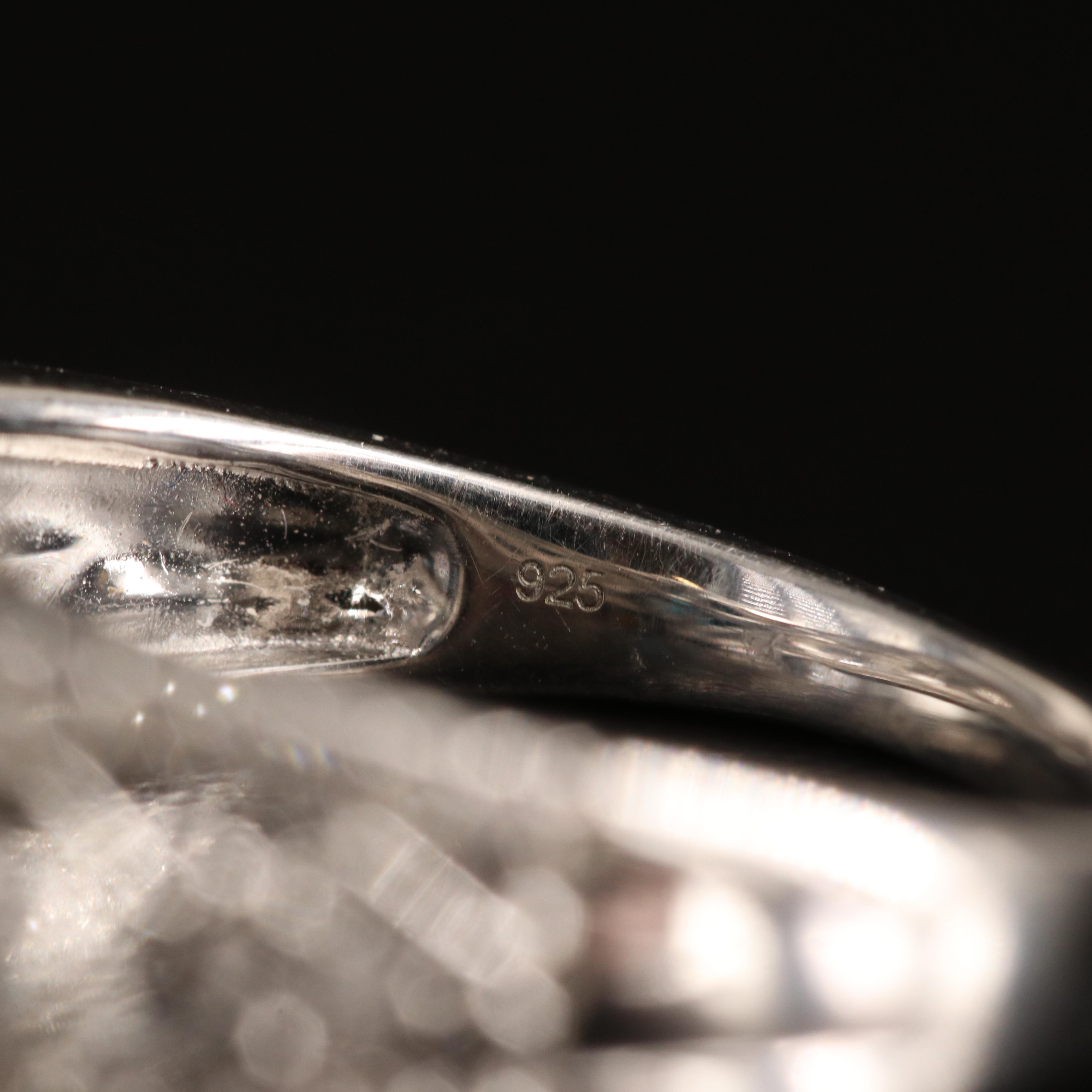 Sterling London Blue Topaz and Sapphire Ring