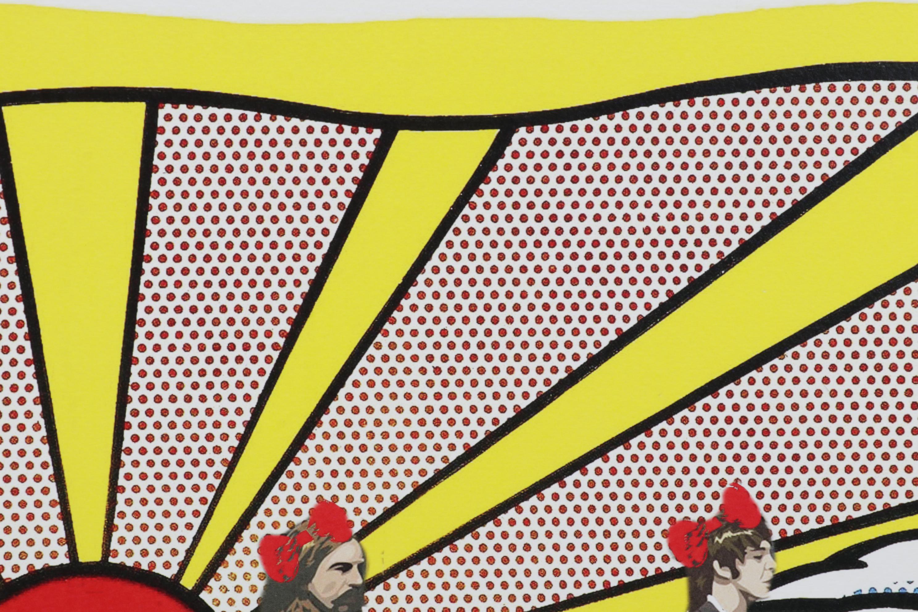 Death NYC Digital Pop Art Print "Abbey Road / Louis Vuitton," 2022