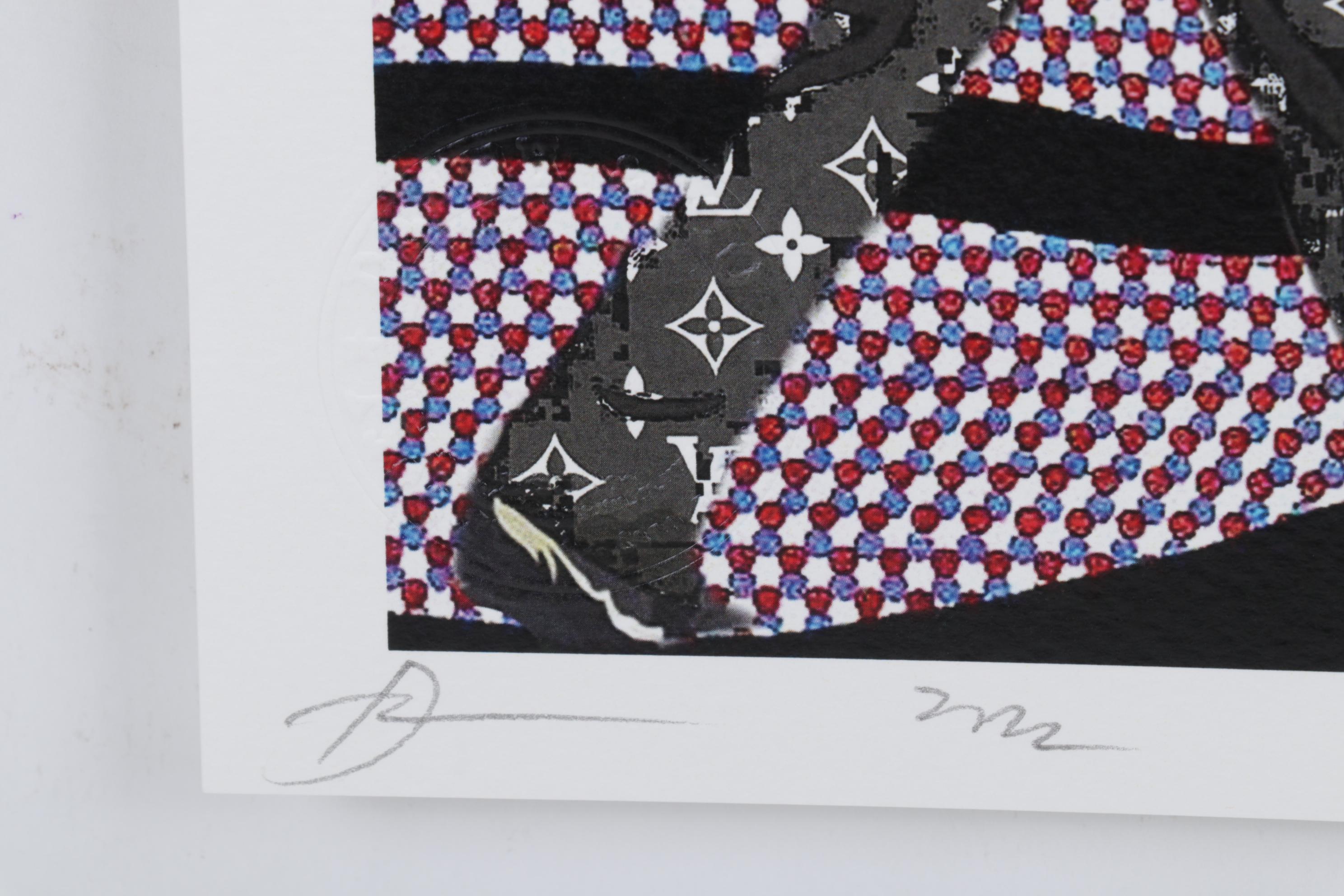 Death NYC Digital Pop Art Print "Abbey Road / Louis Vuitton," 2022