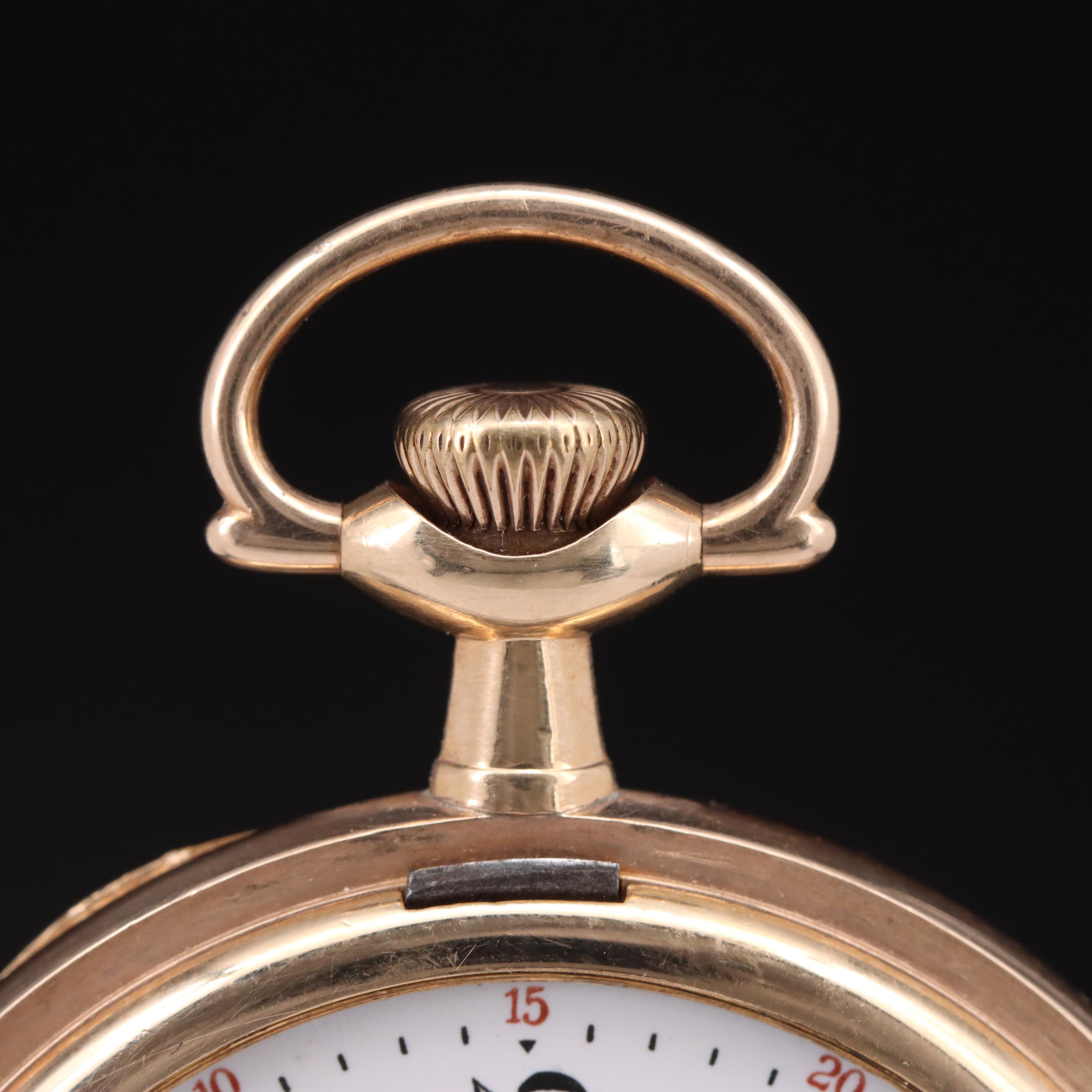 1903 Elgin Hunting Case Gold-Filled Pocket Watch