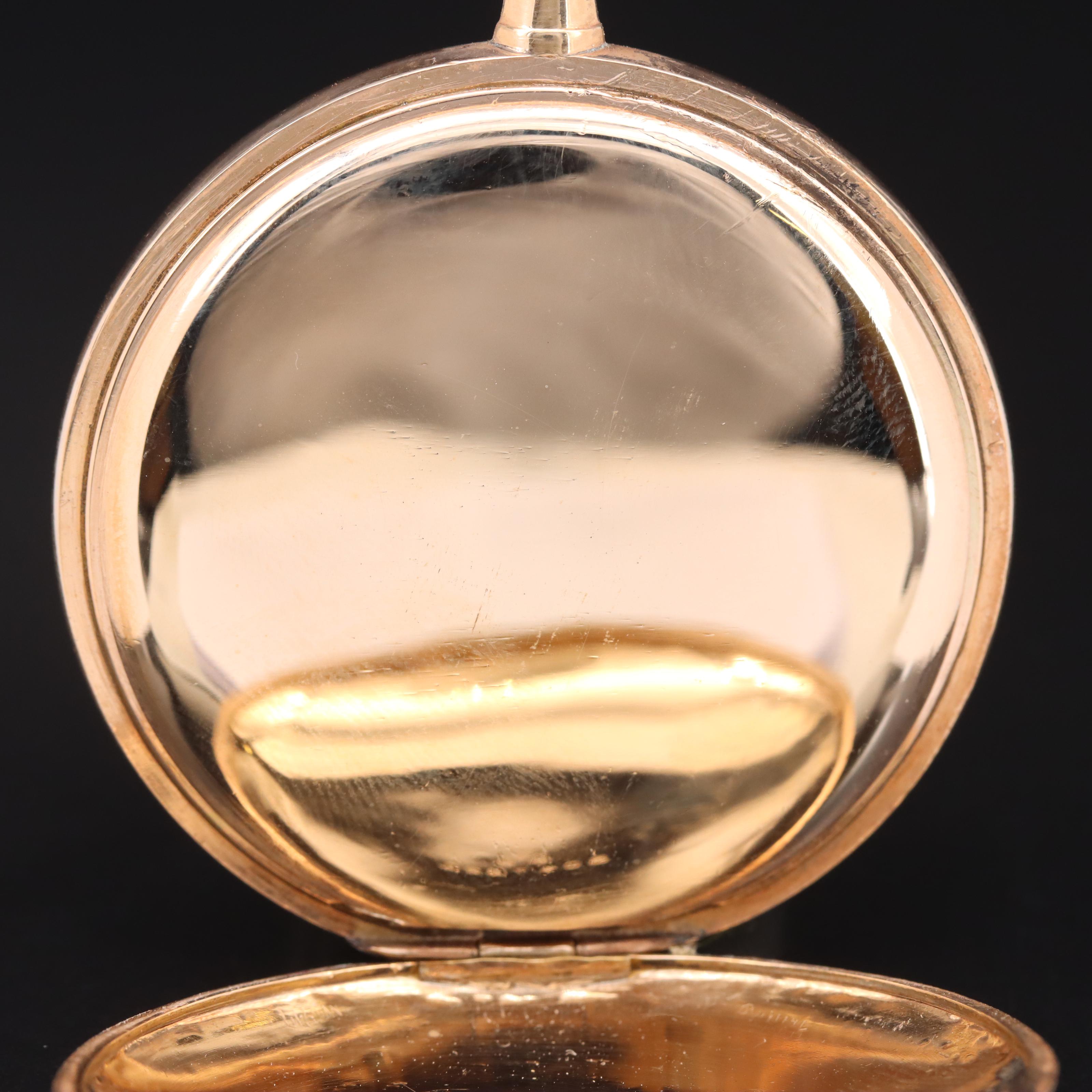 1903 Elgin Hunting Case Gold-Filled Pocket Watch