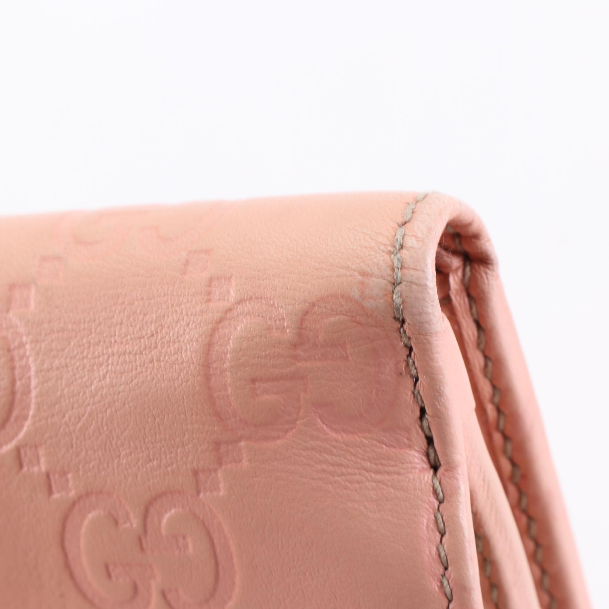 Gucci Abbey D-Ring Compact Wallet in Guccissima Leather