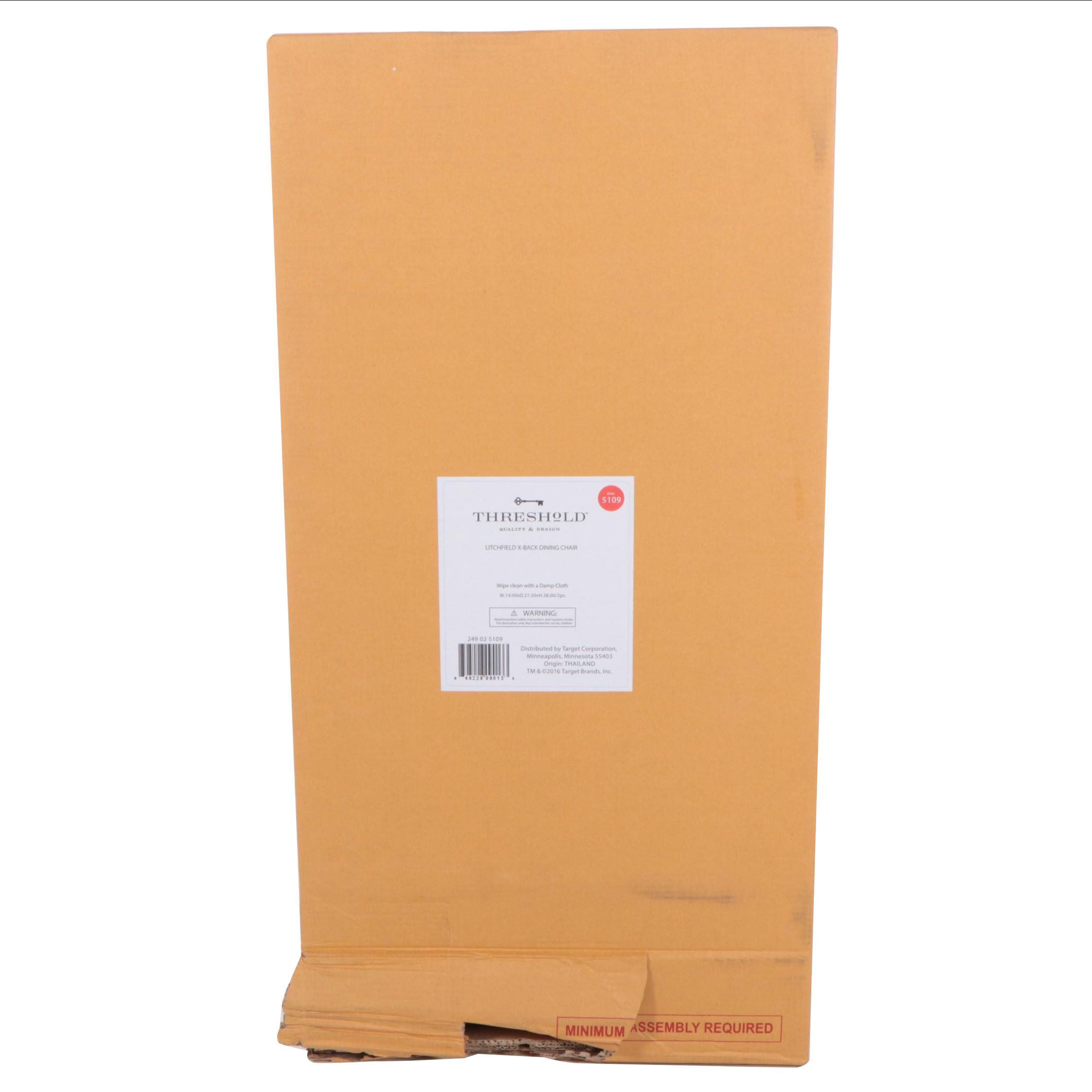 Threshold with Litchfield X-Back Dining Chairs