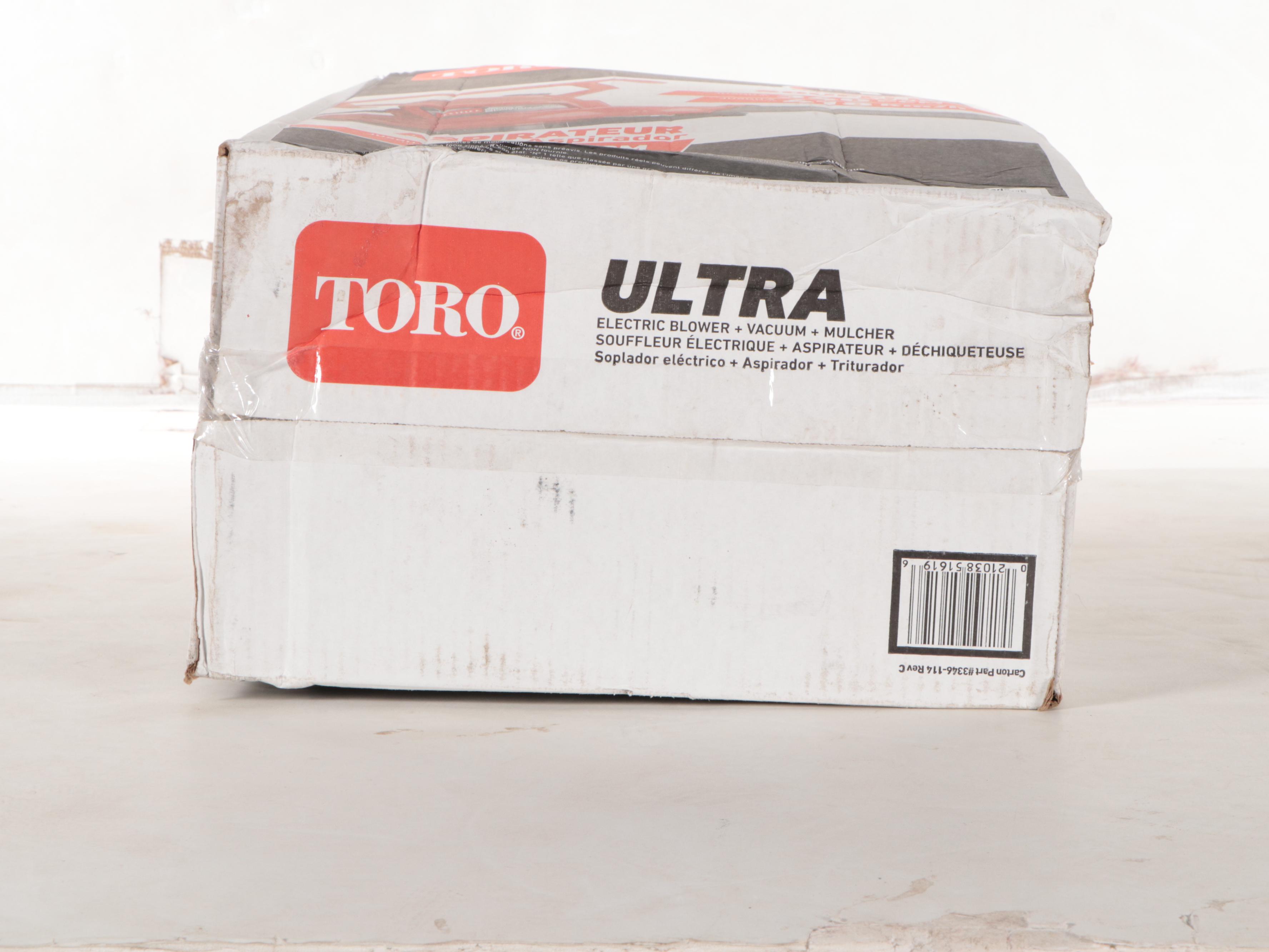 Toro Ultra Electric Blower / Vacuum / Mulcher