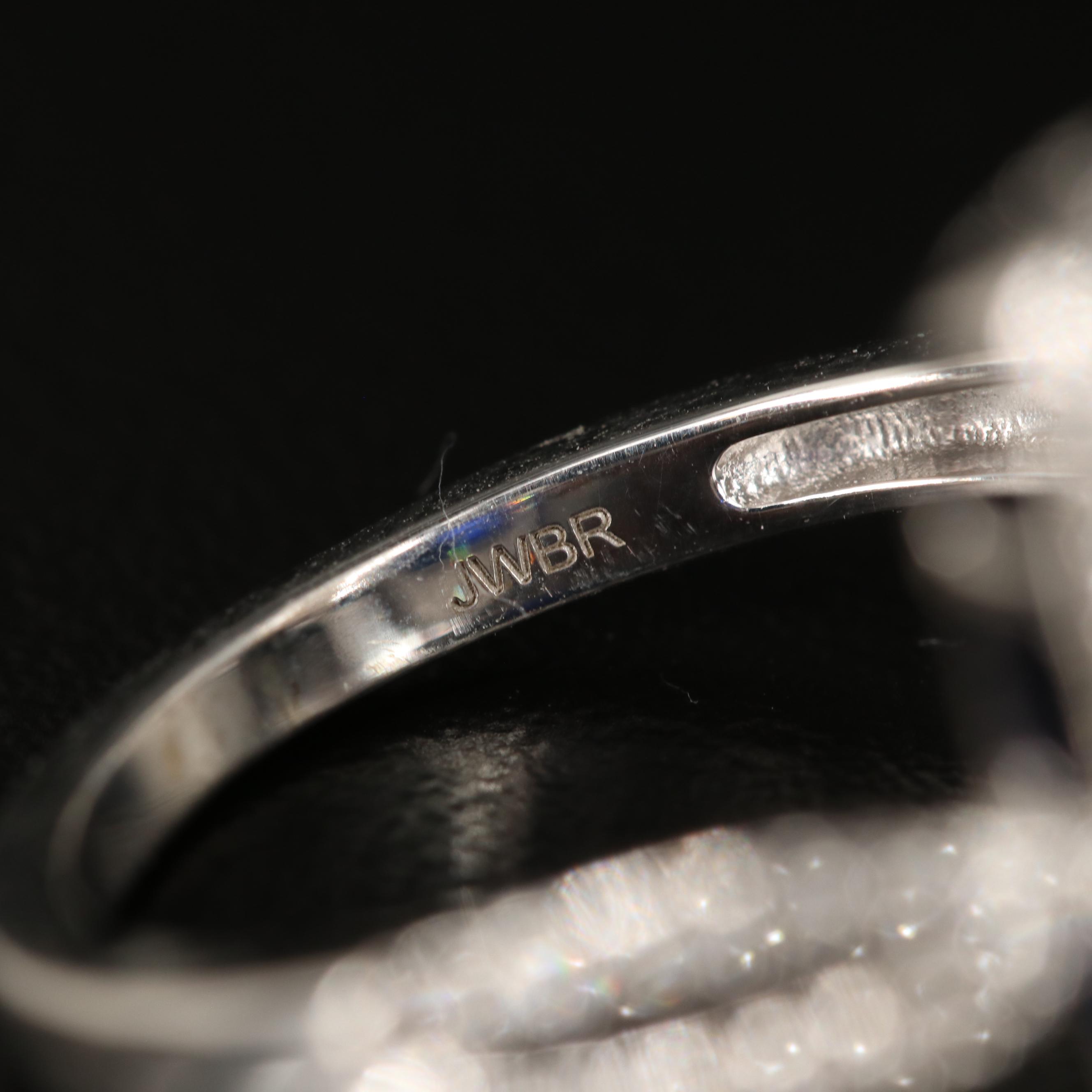 Sterling Sapphire Ring